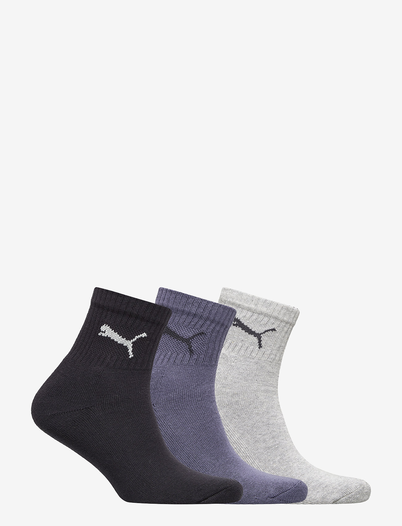 PUMA - PUMA UNISEX SHORT CREW 3P - sportsocken - navy/grey/nightshadow blue - 1