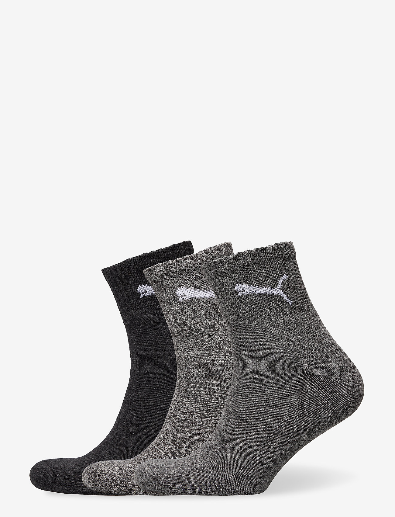 PUMA - PUMA SHORT CREW 3P UNISEX - multipack socks - anthracite / grey - 0
