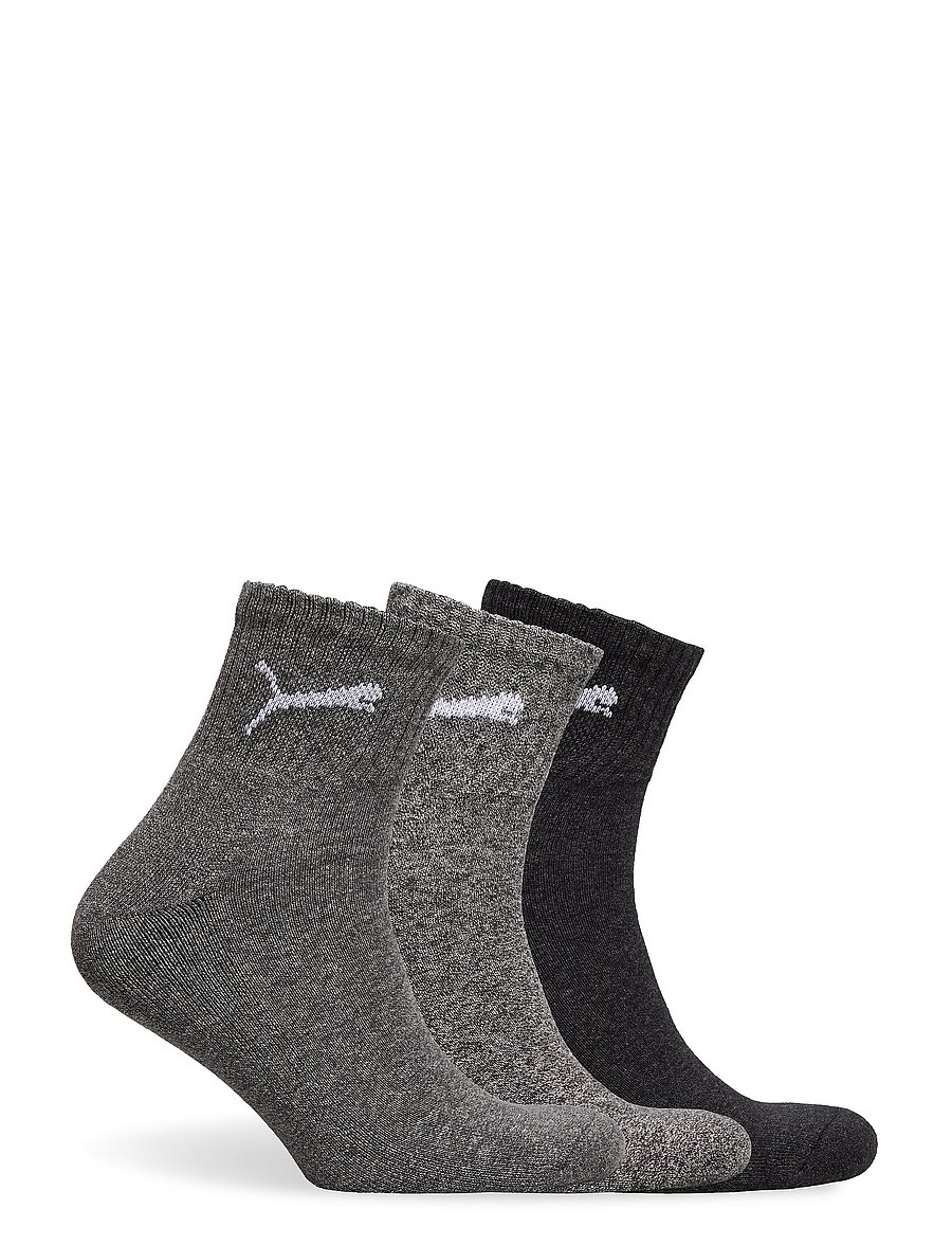 PUMA - PUMA UNISEX SHORT CREW 3P - chaussettes de sport - anthracite / grey - 2