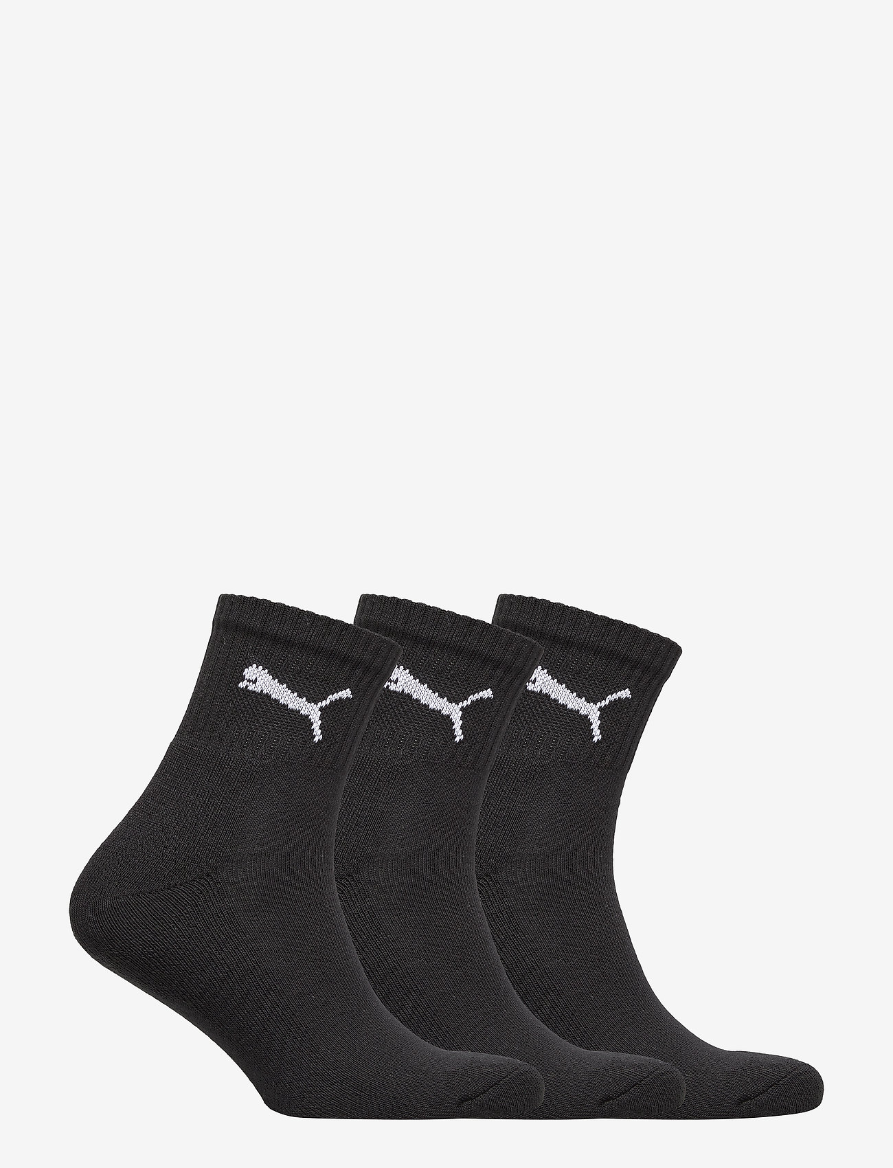 PUMA - PUMA UNISEX SHORT CREW 3P - träningsstrumpor - black - 1
