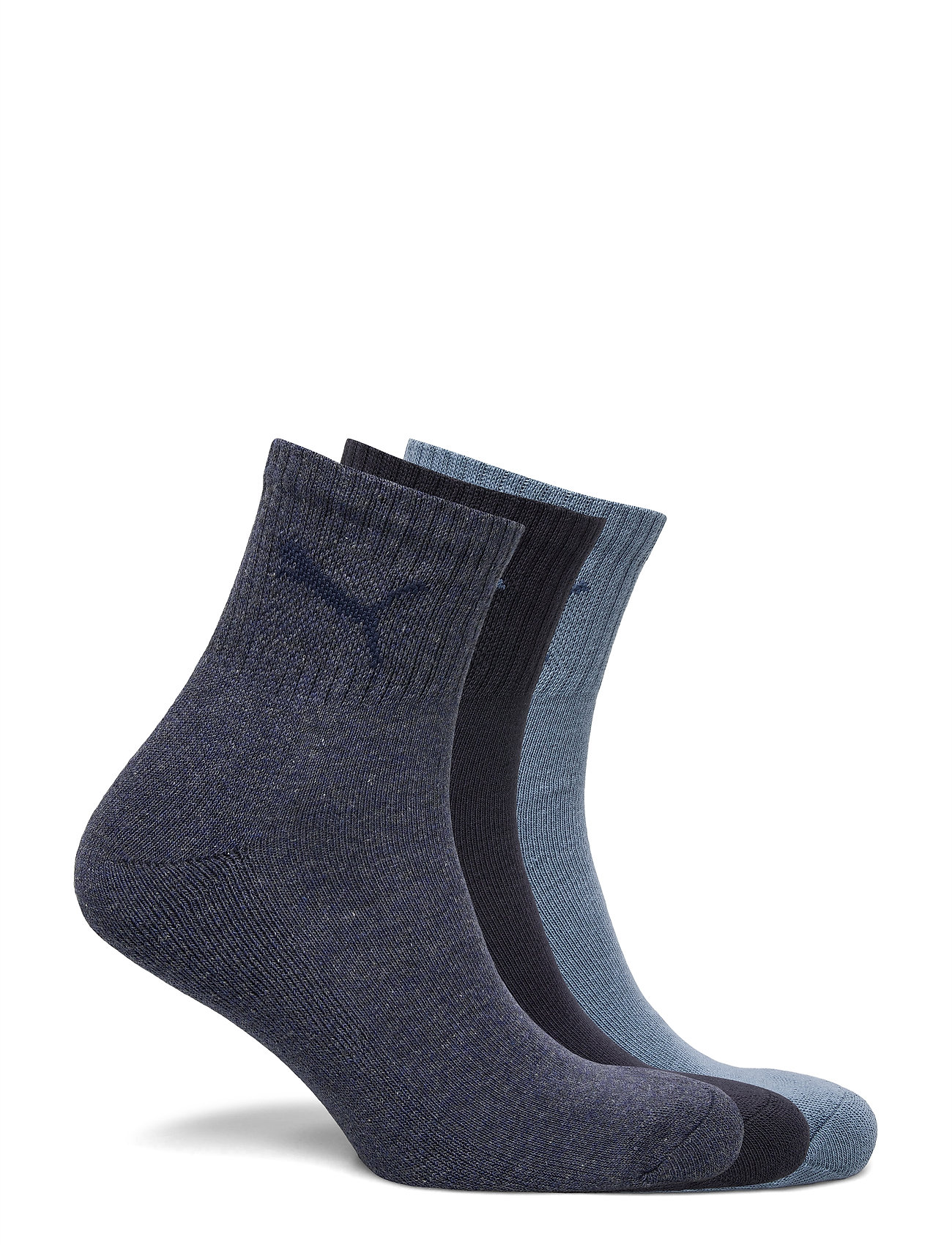 PUMA - PUMA SHORT CREW 3P UNISEX - lot de paires de chaussettes - denim blue - 1
