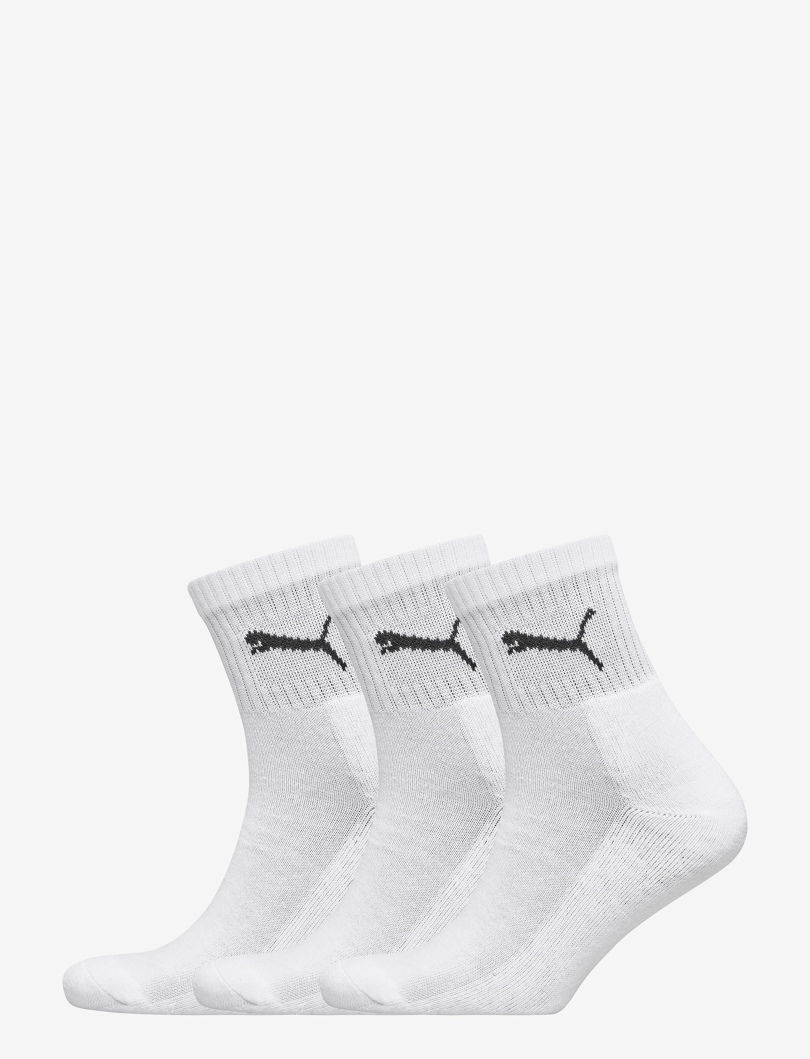 PUMA PUMA SHORT CREW 3P UNISEX - Underkläder - WHITE / white