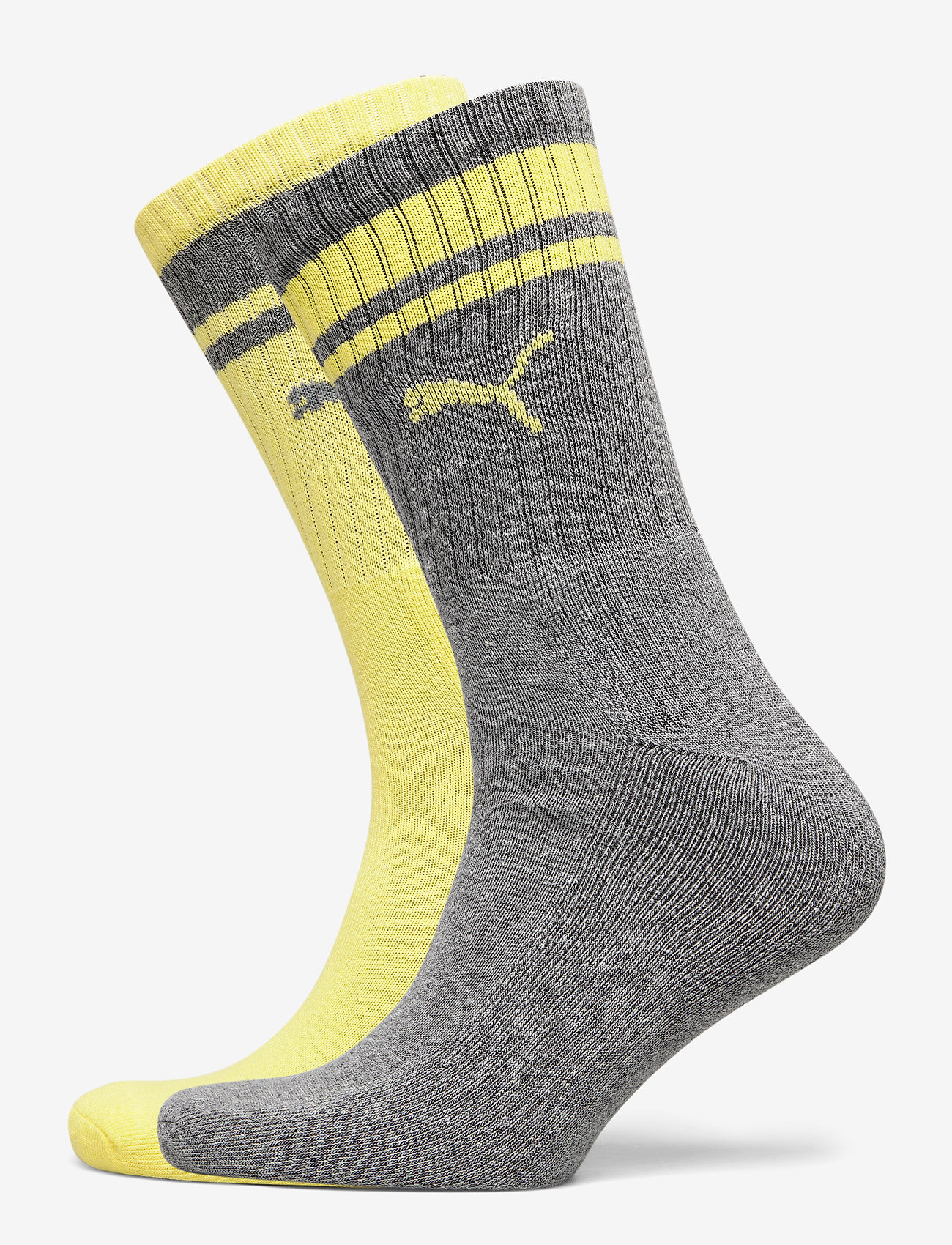PUMA - PUMA CREW HERITAGE STRIPE 2P UNISEX - yellow - 0