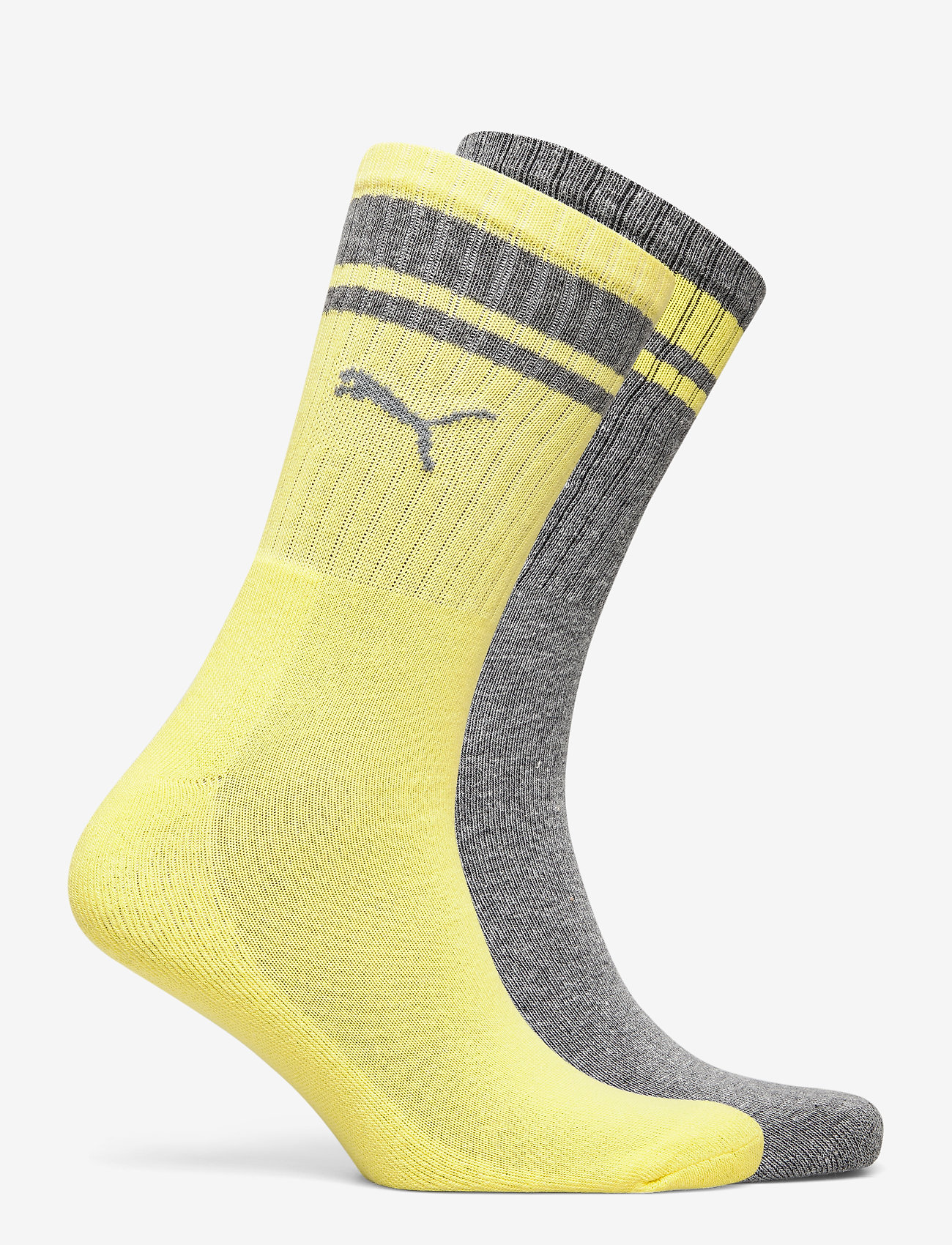 PUMA - PUMA CREW HERITAGE STRIPE 2P UNISEX - yellow - 1