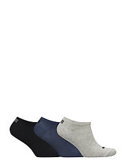 PUMA - PUMA UNISEX SNEAKER PLAIN 3P - ankle socks - navy/grey/nightshadow blue - 1