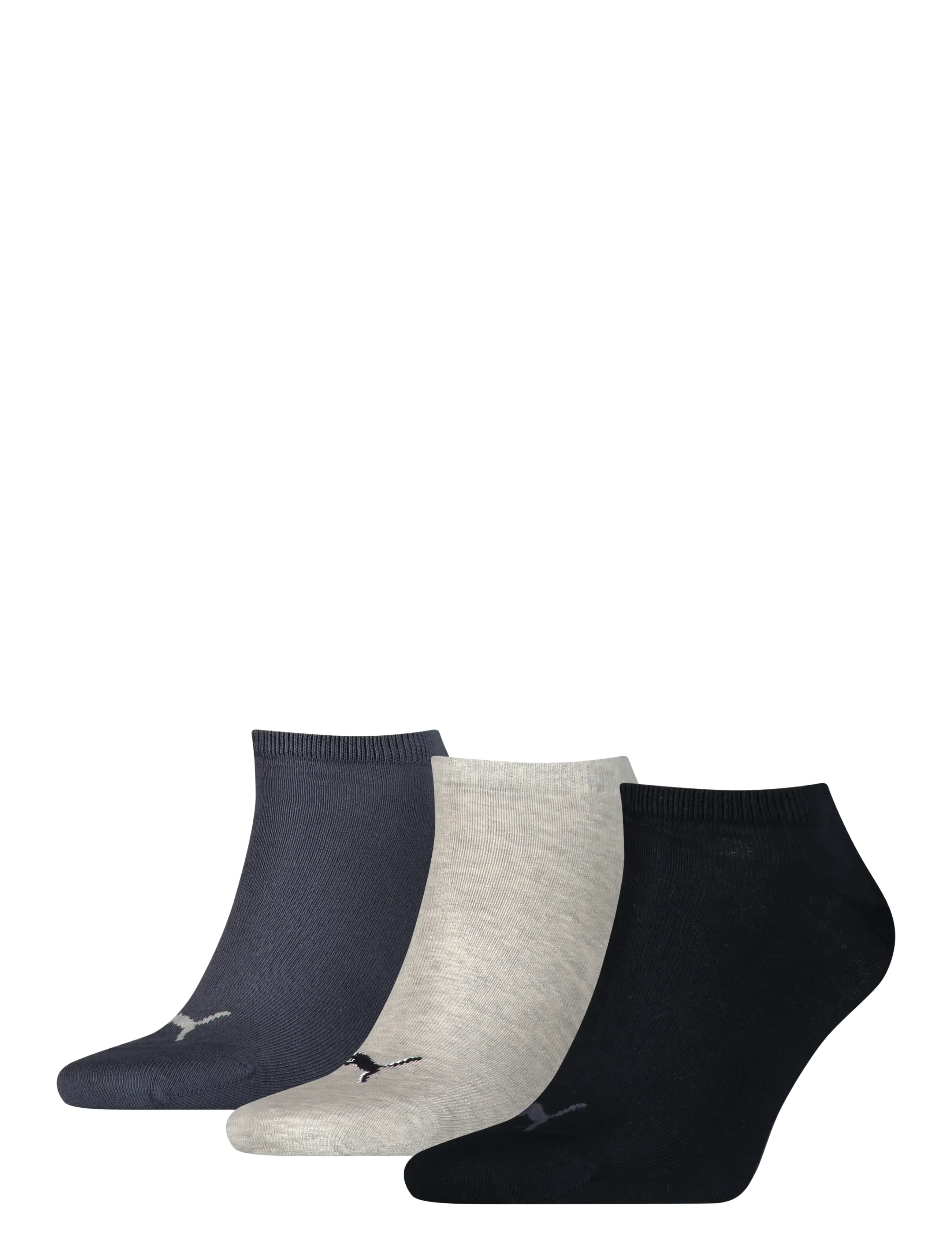 PUMA - PUMA UNISEX SNEAKER PLAIN 3P - träningsstrumpor - navy/grey/nightshadow blue - 0