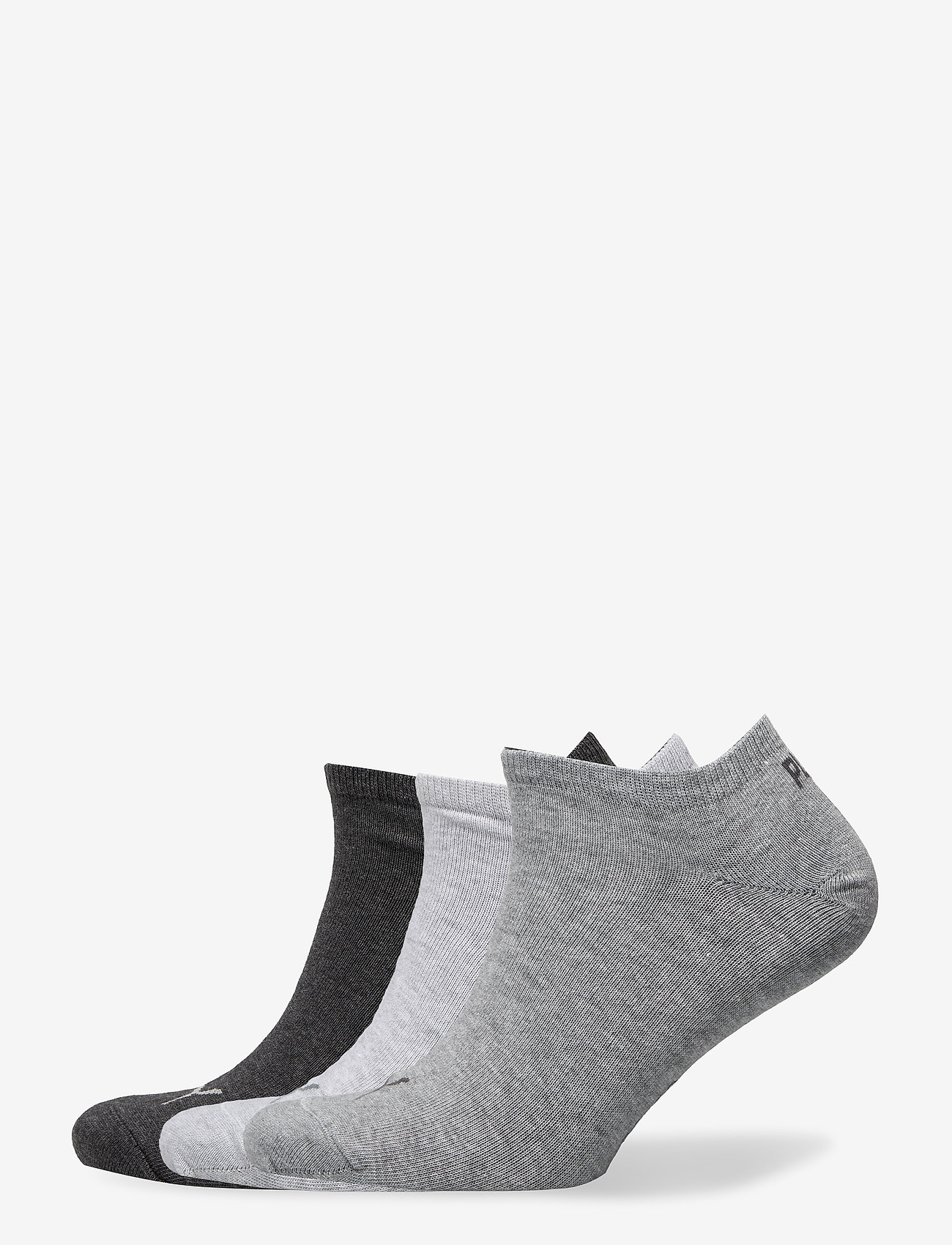 PUMA - PUMA UNISEX SNEAKER PLAIN 3P - sportsocken - anthraci/l mel grey/m mel grey - 0