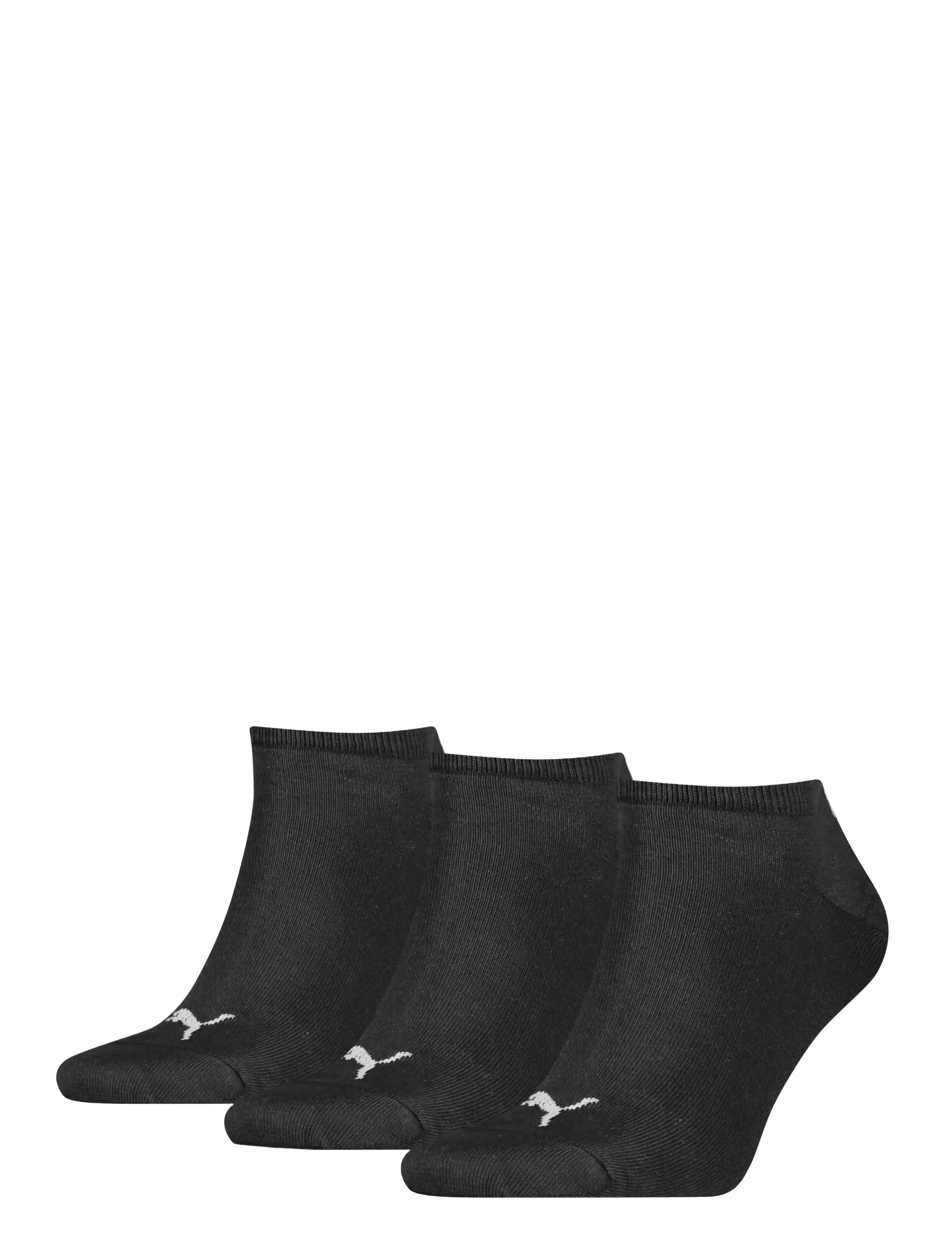 PUMA - PUMA UNISEX SNEAKER PLAIN 3P - träningsstrumpor - black - 0