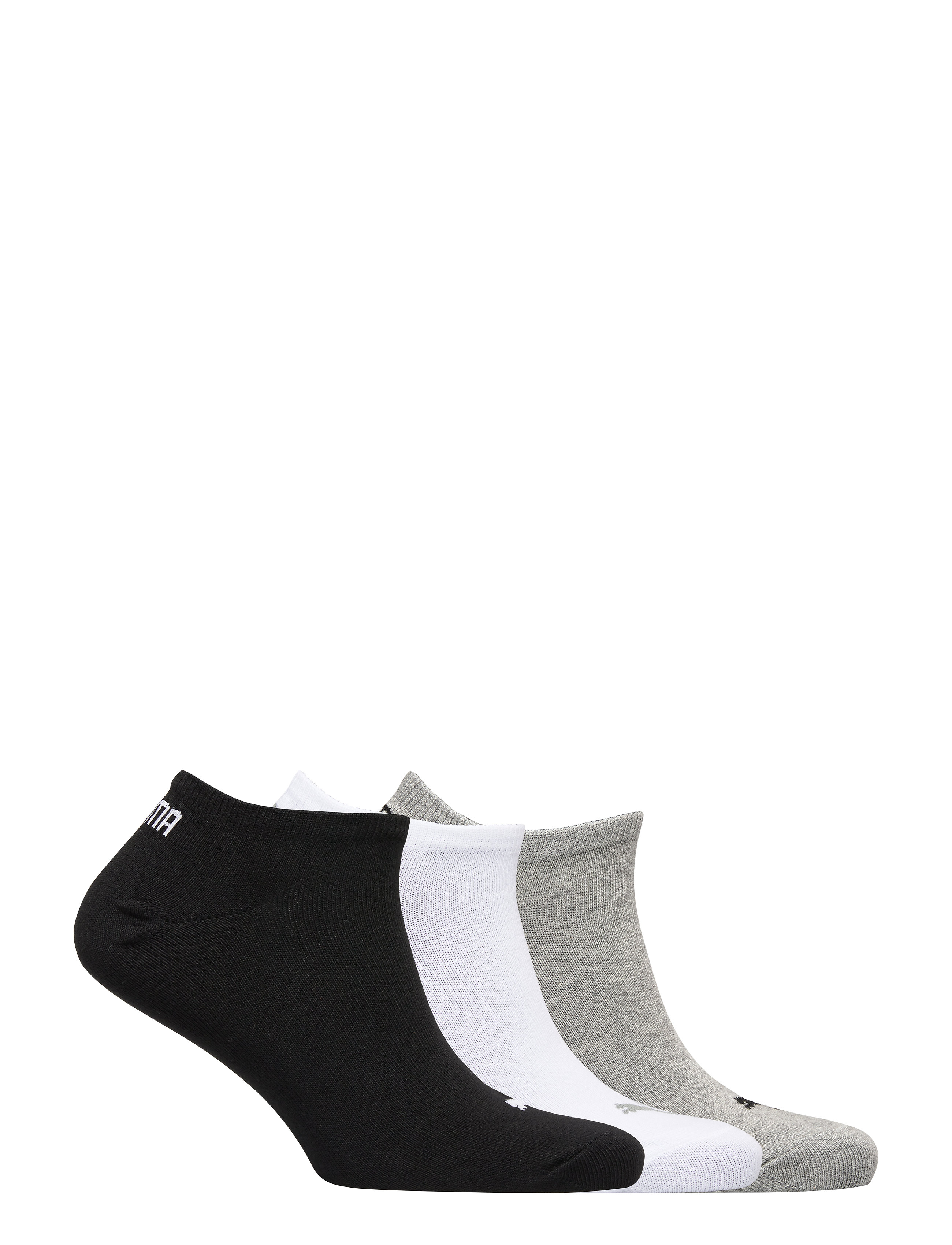 PUMA - PUMA UNISEX SNEAKER PLAIN 3P - sport socks - grey/white/black - 1