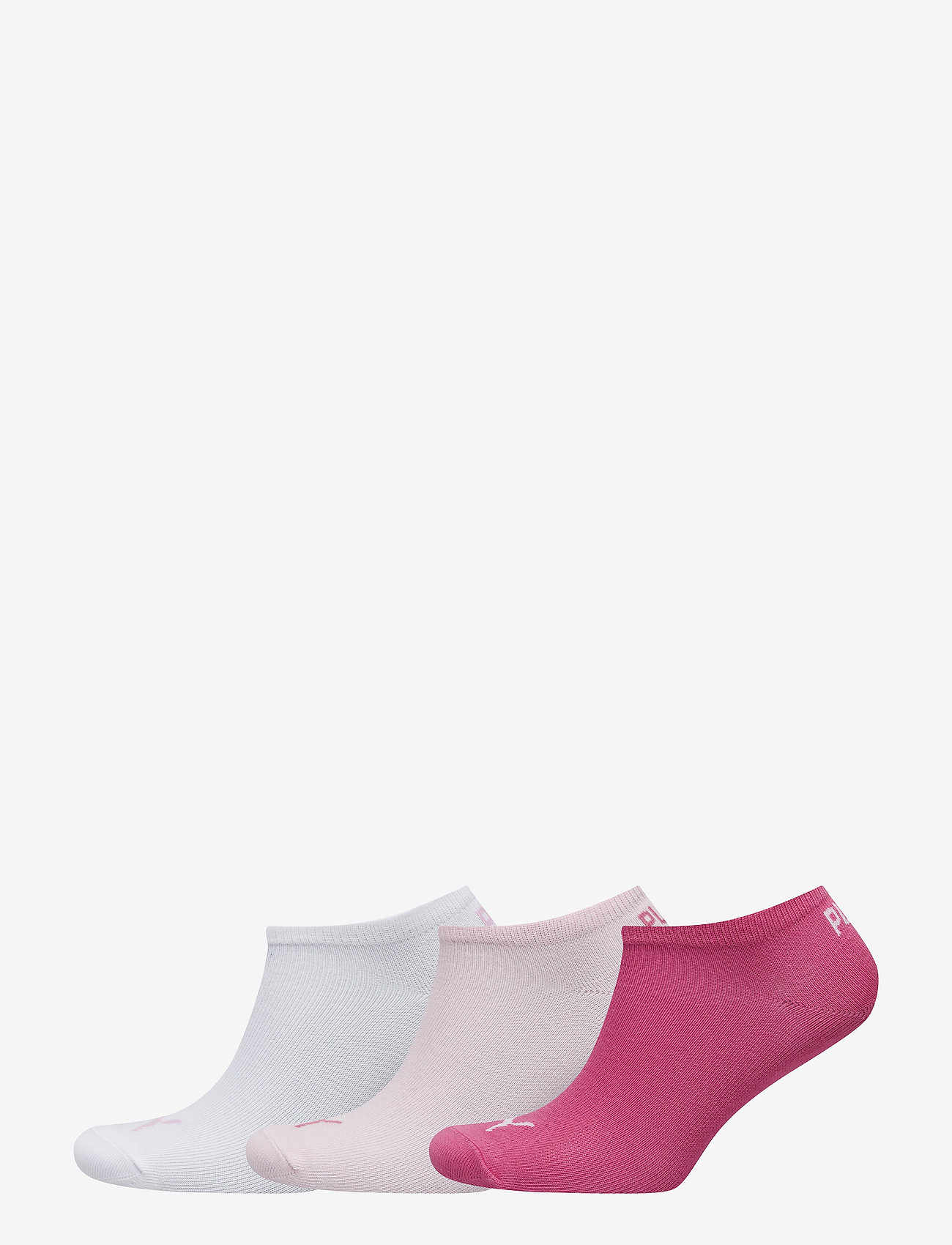 PUMA - PUMA UNISEX SNEAKER PLAIN 3P - sportstrømper - pink lady - 0