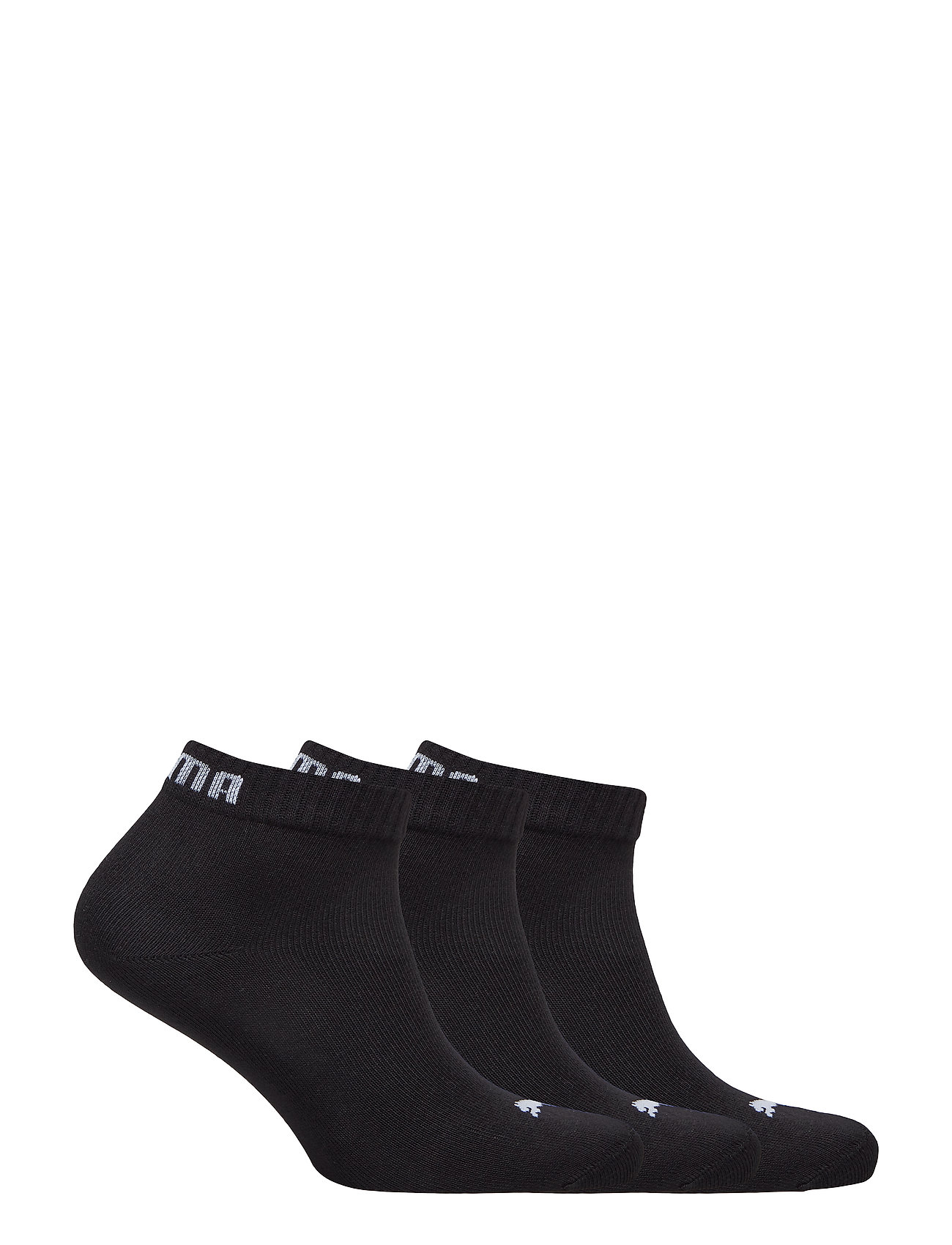 PUMA - PUMA UNISEX QUARTER PLAIN 3P - multipack socks - black - 1