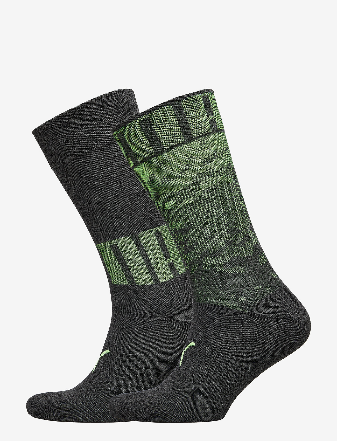 PUMA MEN SOCK 2P - BLACK / YELLOW