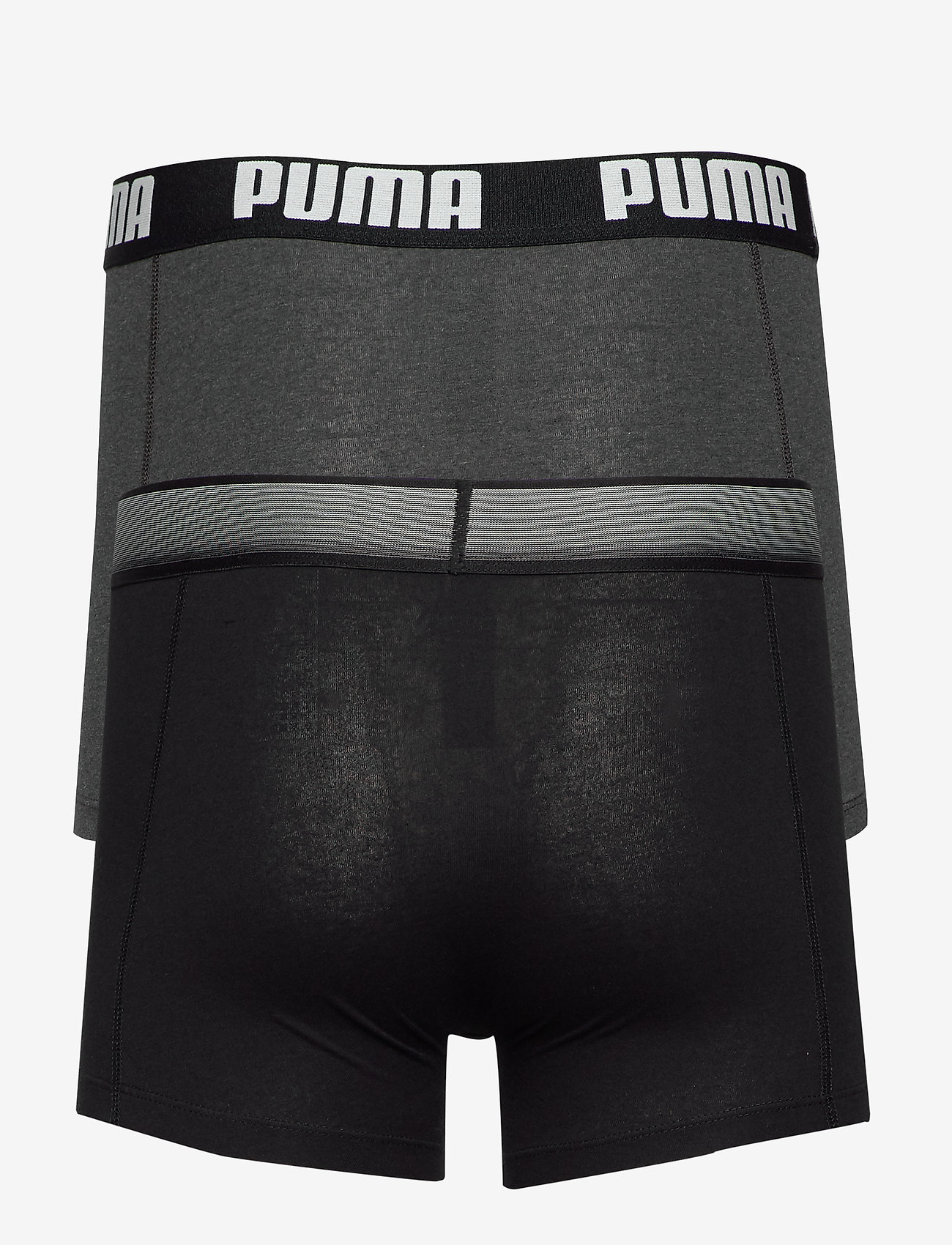 PUMA - PUMA STATEMENT BOLD LOGO BOXER 2P - black - 1