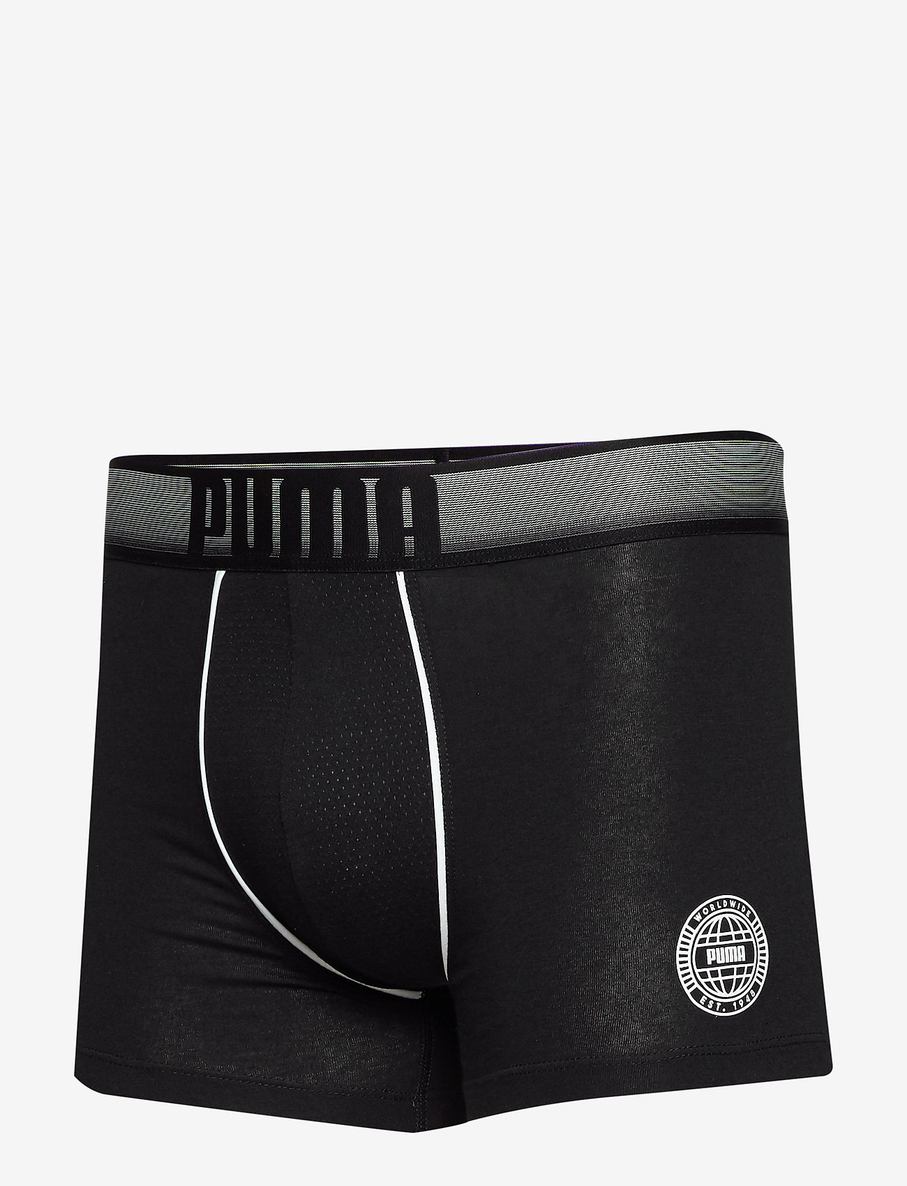 PUMA - PUMA STATEMENT BOLD LOGO BOXER 2P - black - 2