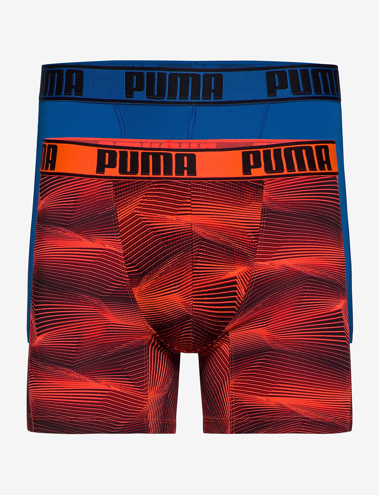 PUMA - PUMA ACTIVE BOXER PRINT 2P - orange - 0