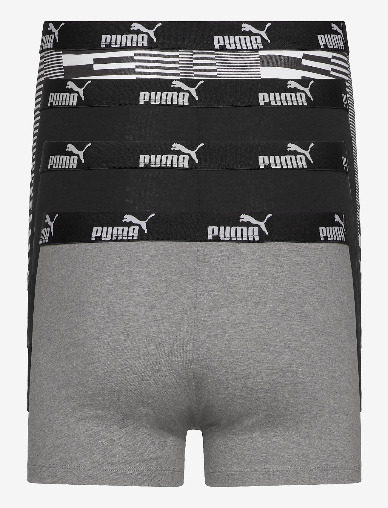 PUMA - PUMA PROMO PRINT BOXER 4P - black - 1