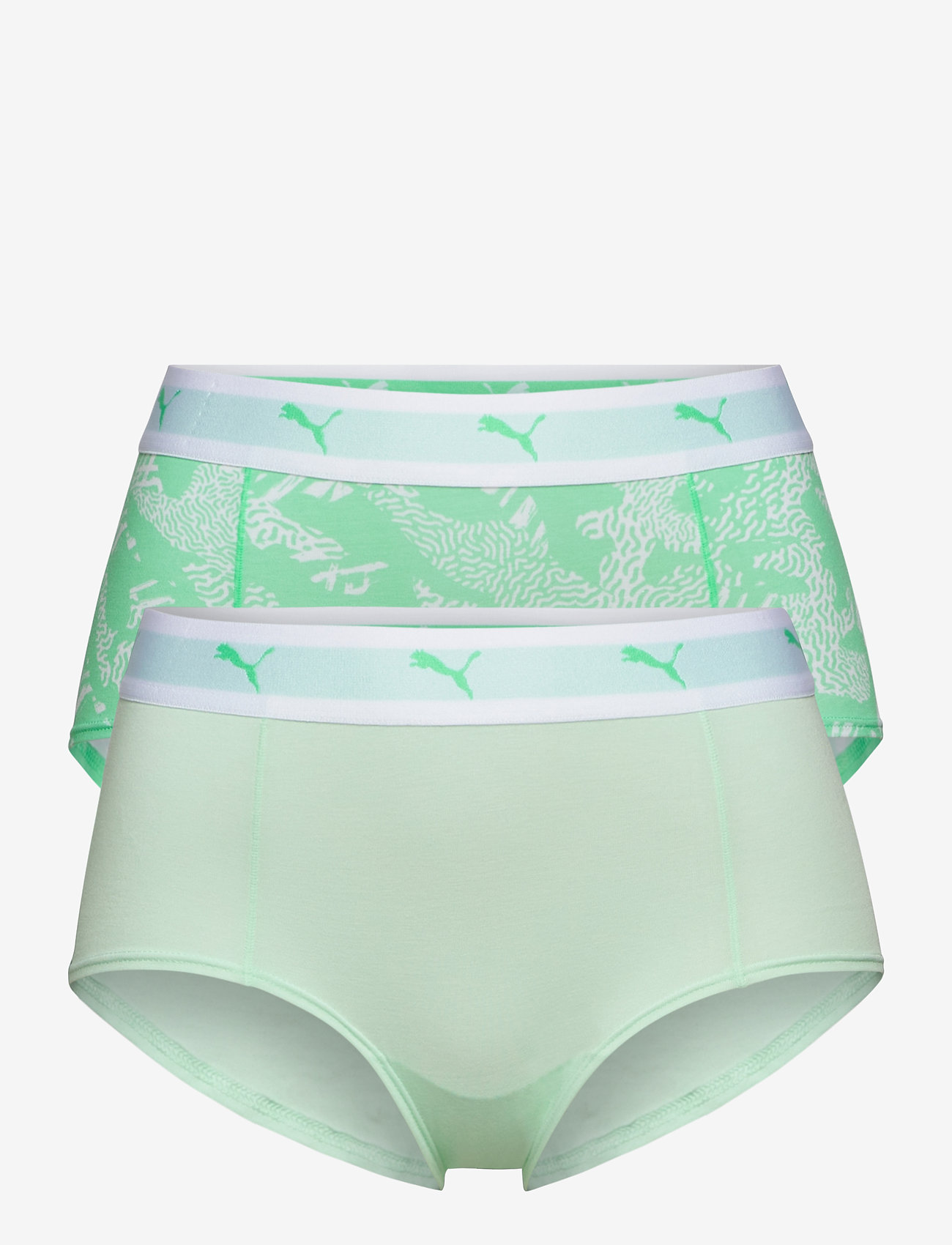 PUMA - PUMA AOP MINI SHORT 2P HANG - mint combo - 0