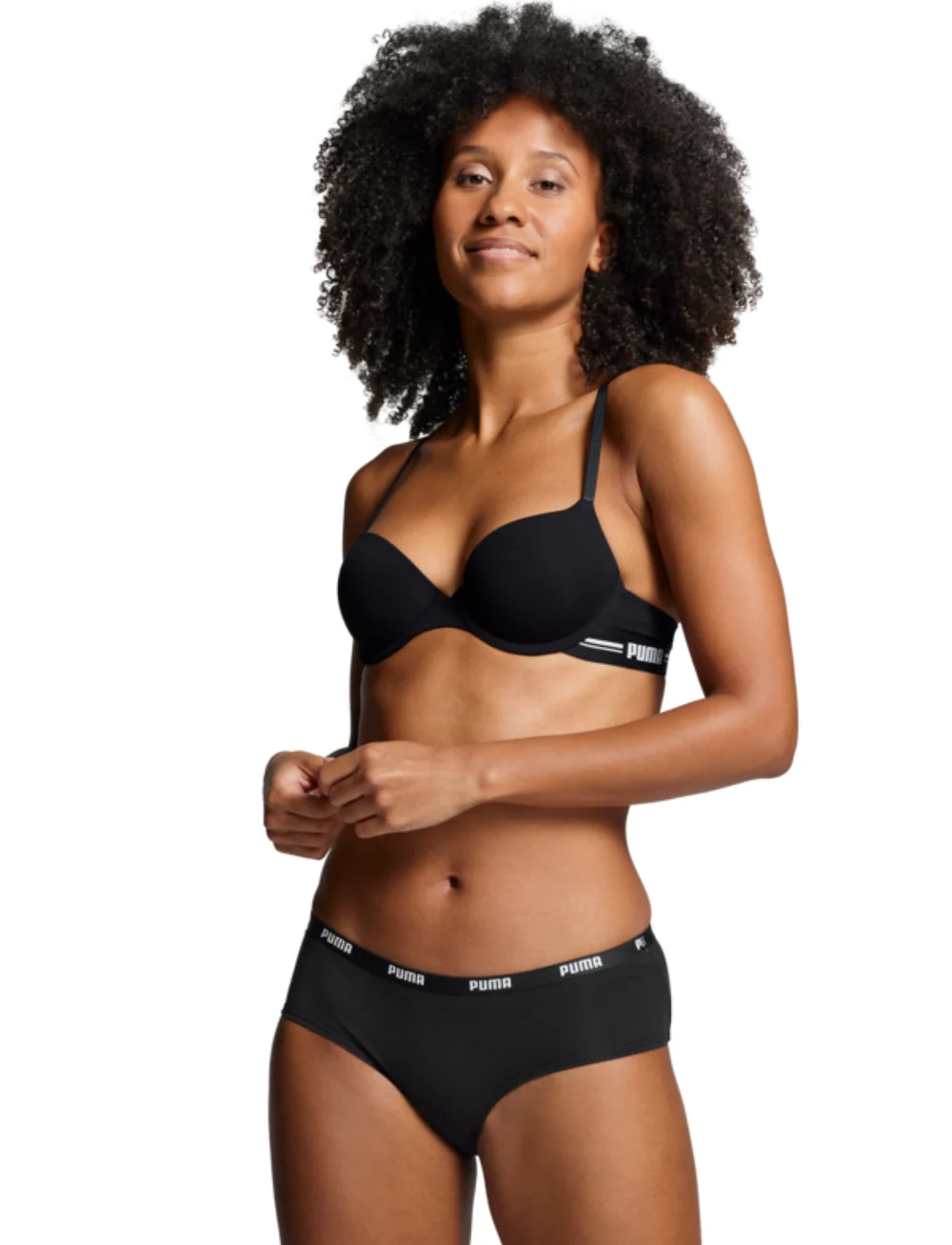 PUMA - PUMA MINI SHORT 3P PACK - nærfatnaður - black - 0