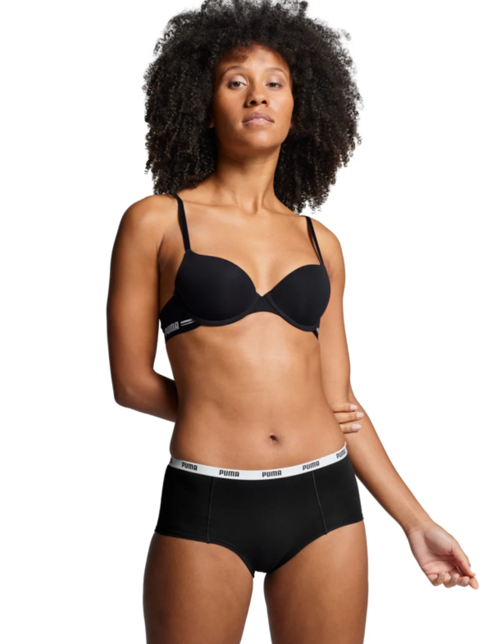 PUMA - PUMA MINI SHORT 3P PACK - nærfatnaður - black - 2