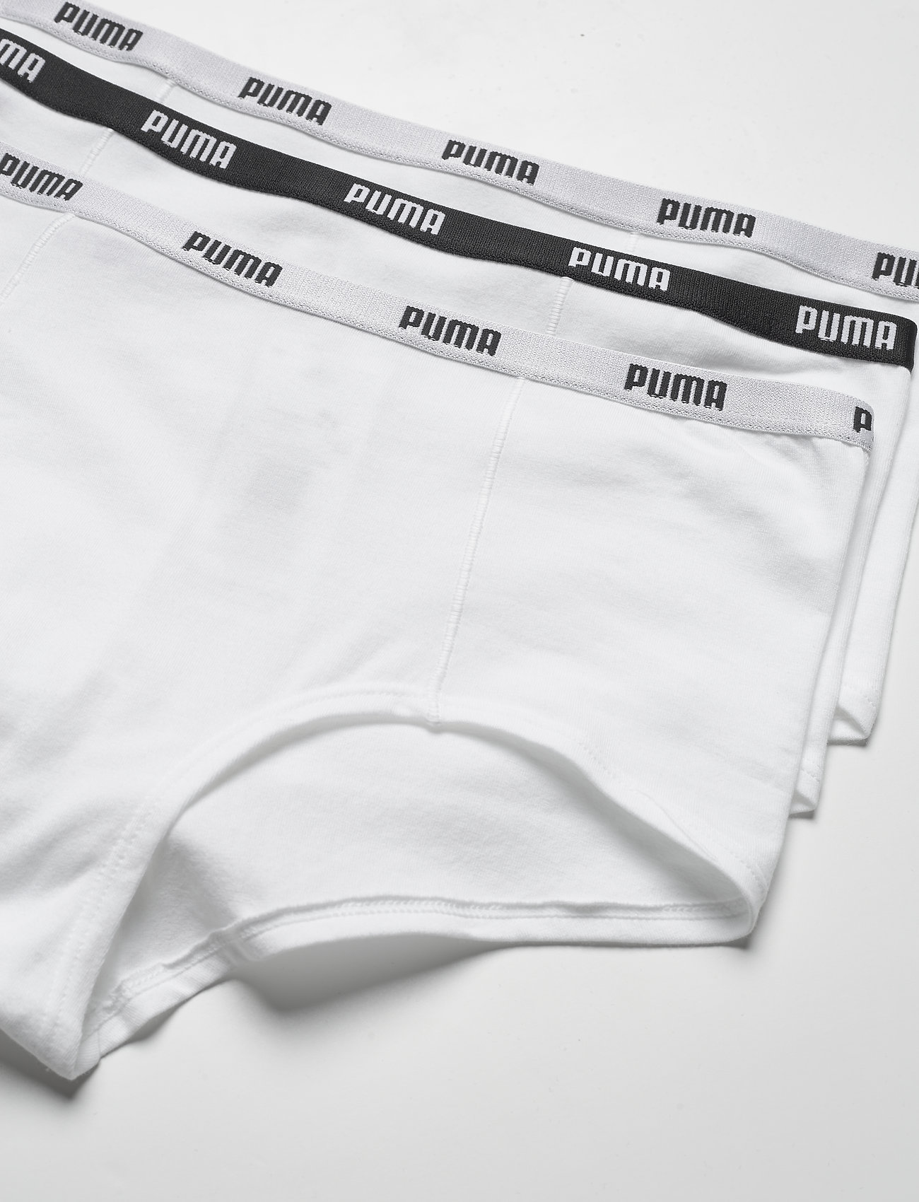 PUMA - PUMA MINI SHORT 3P PACK - ondergoed - white - 1