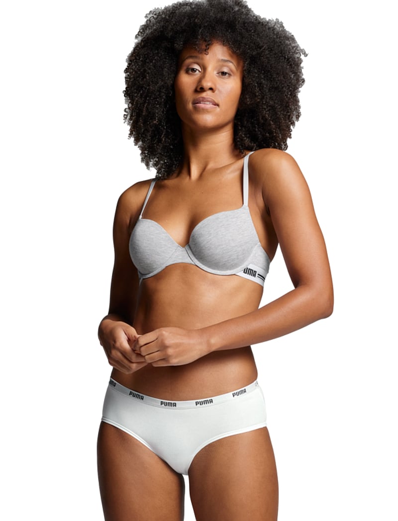 PUMA - PUMA HIPSTER 3P PACK - undertøj - white / grey / black - 2