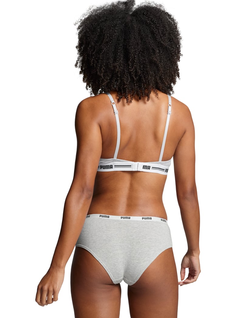 PUMA - PUMA HIPSTER 3P PACK - undertøj - white / grey / black - 4