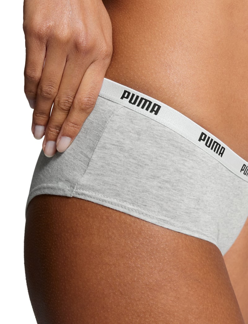 PUMA - PUMA HIPSTER 3P PACK - undertøj - white / grey / black - 5