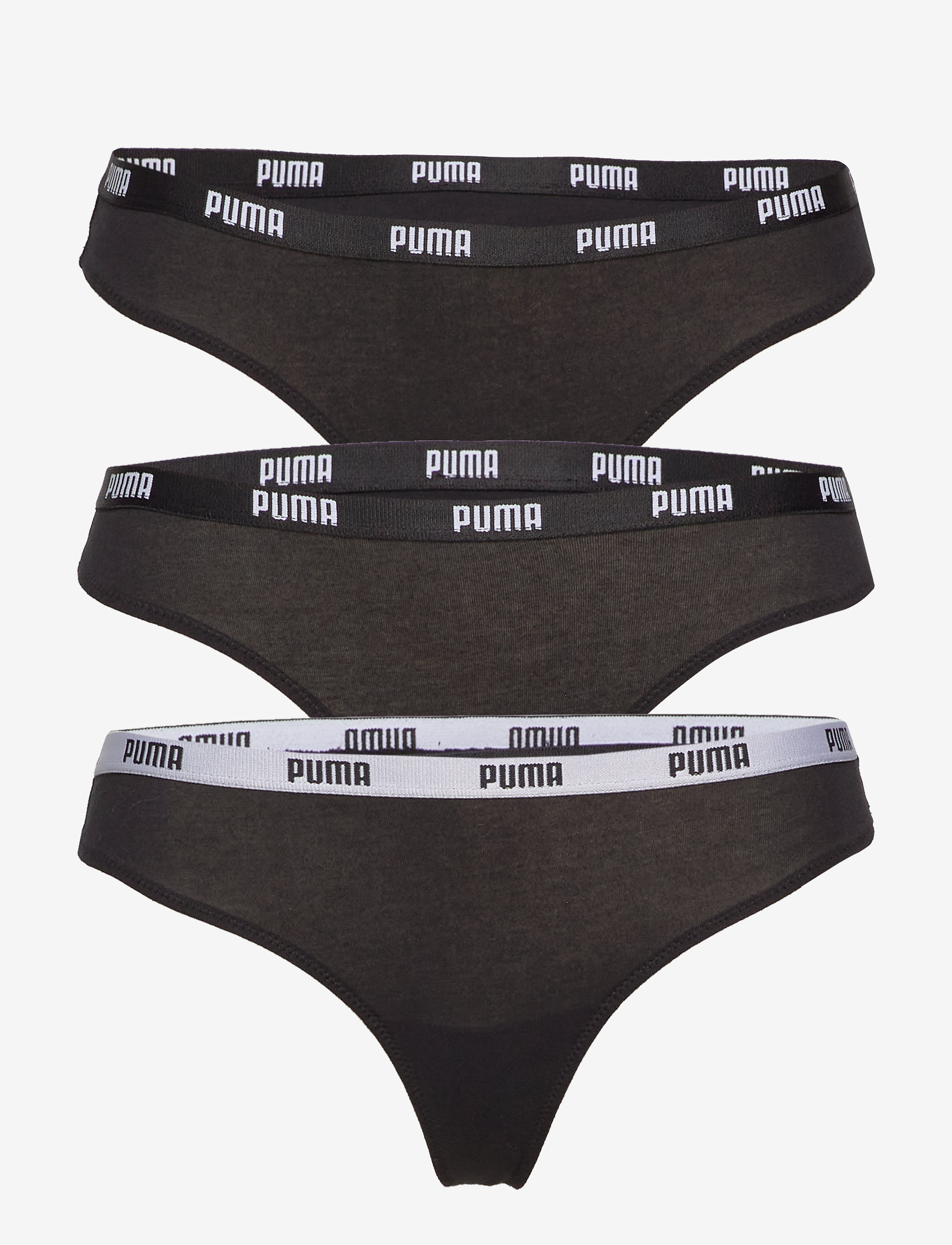 PUMA PUMA STRING 3P PACK - Kampagne - BLACK / black