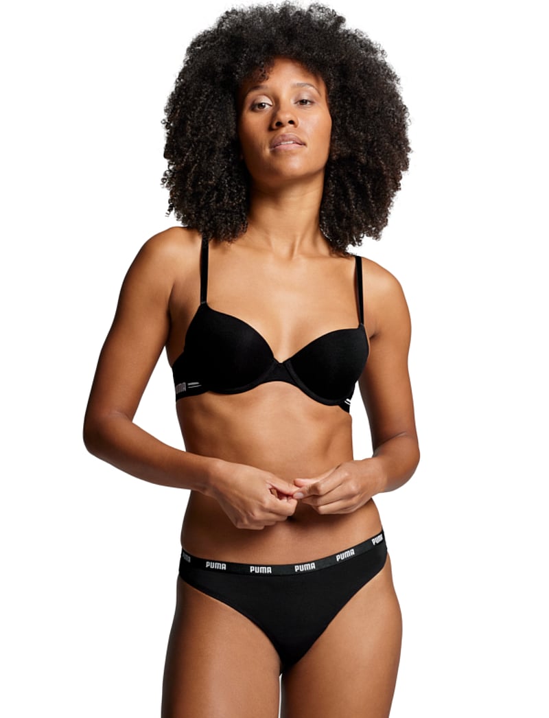 PUMA - PUMA STRING 3P PACK - underkläder - black - 0