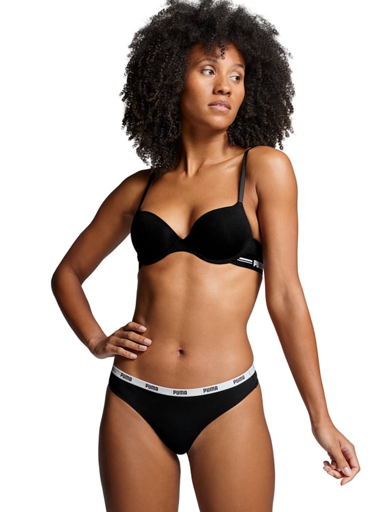 PUMA - PUMA STRING 3P PACK - underkläder - black - 2