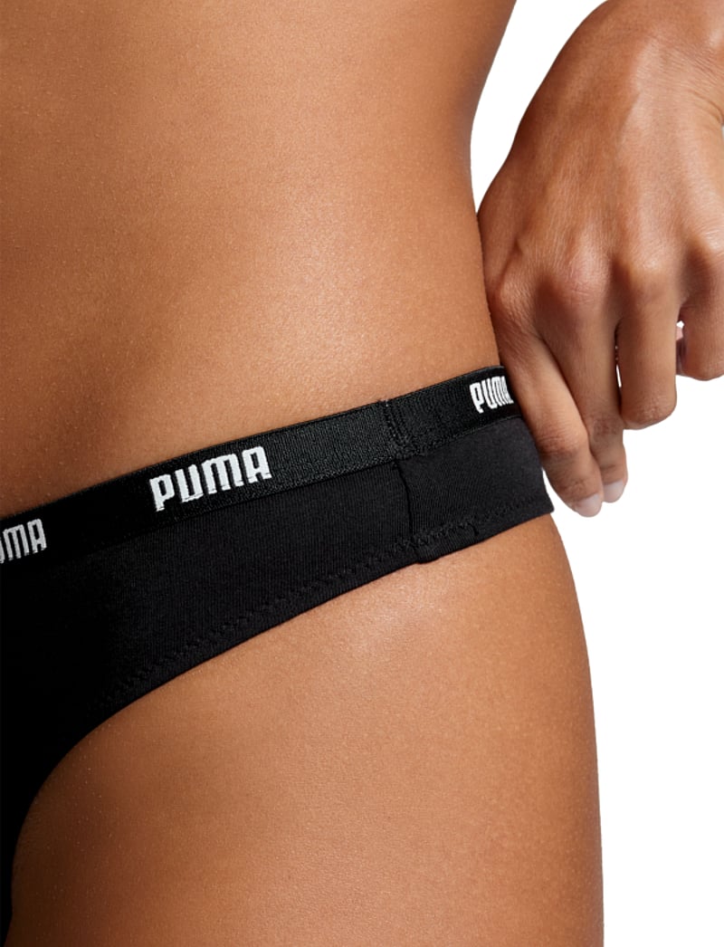 PUMA - PUMA STRING 3P PACK - underkläder - black - 4