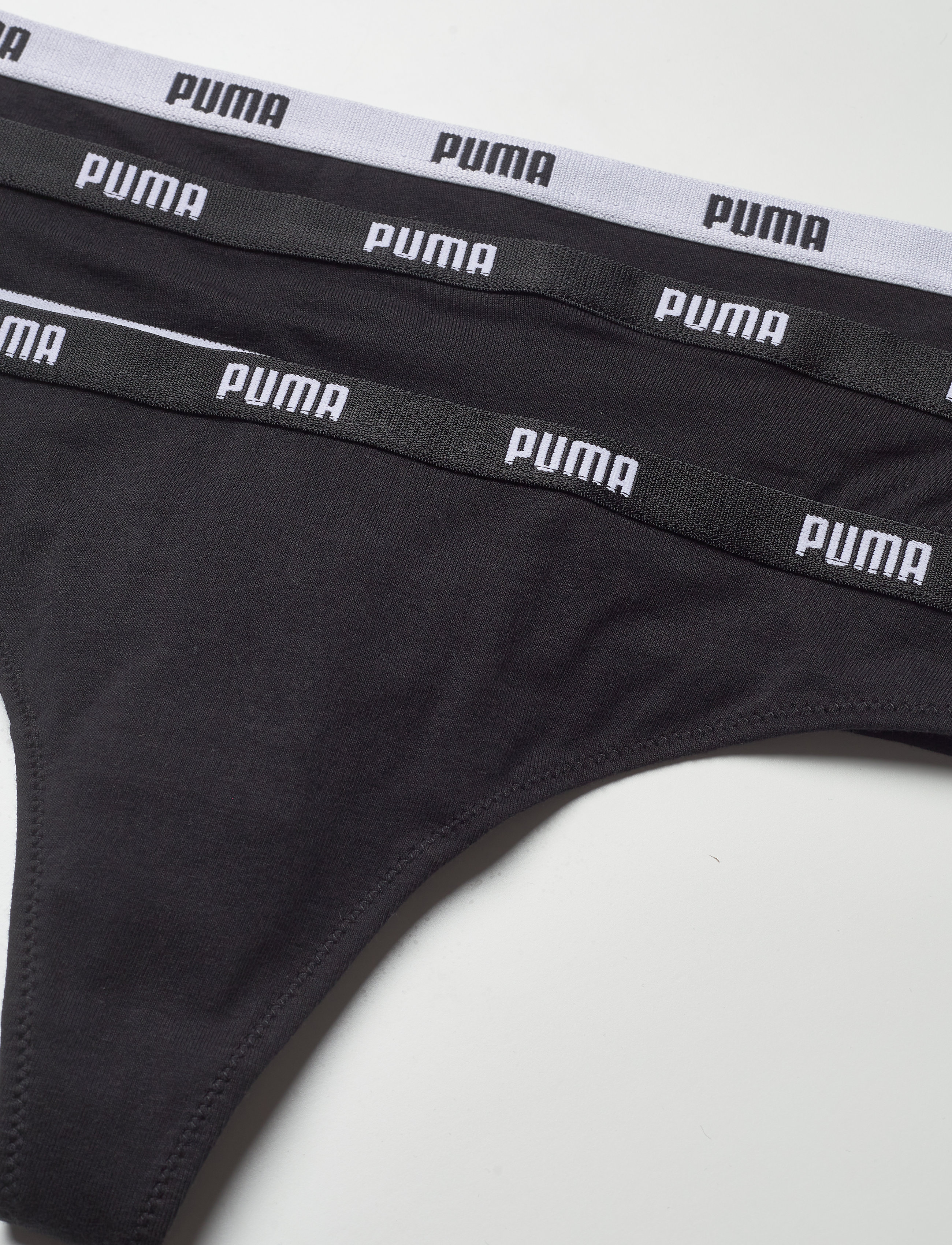 PUMA - PUMA STRING 3P PACK - laveste priser - black - 5