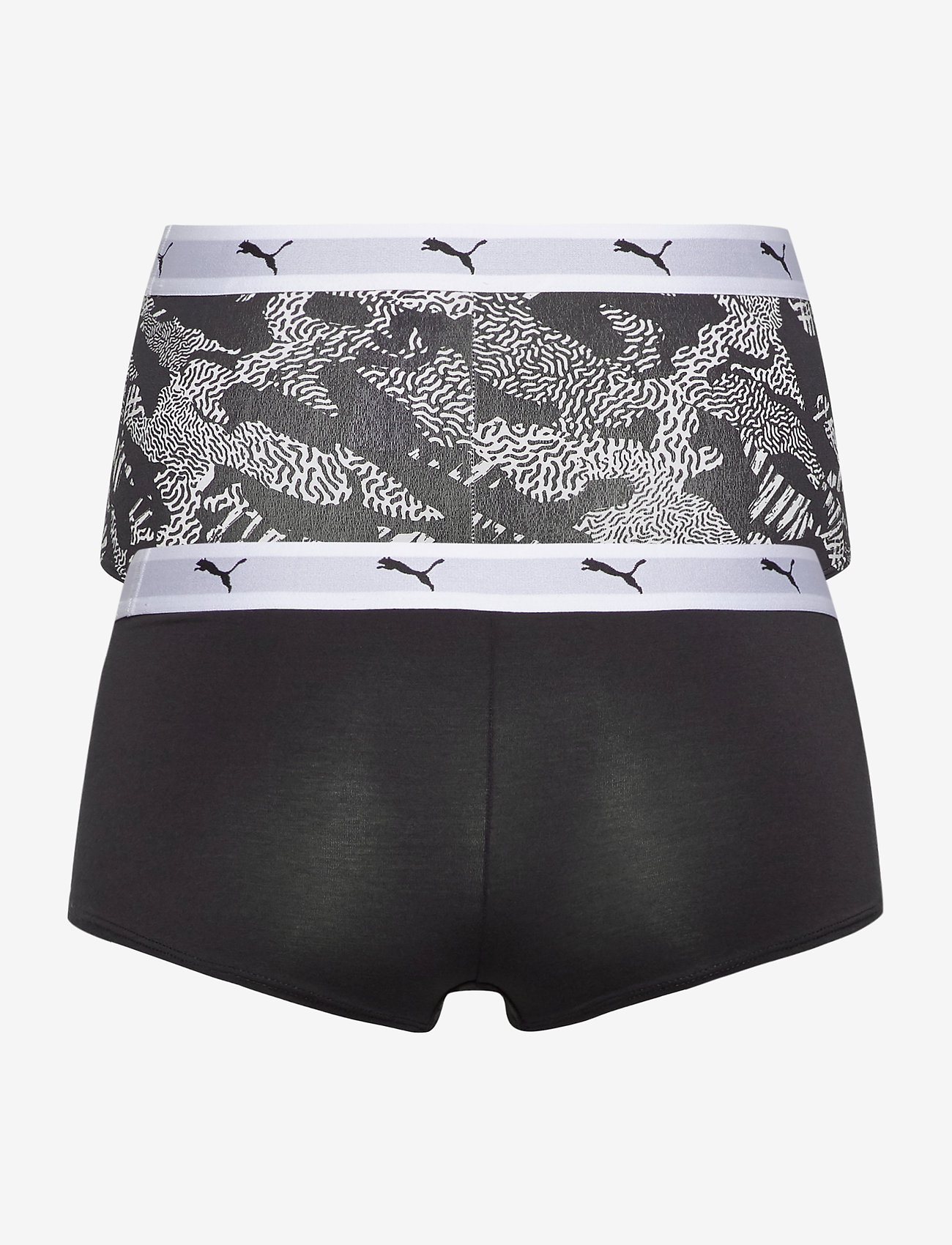 PUMA - PUMA AOP MINI SHORT 2P PACK - black - 2