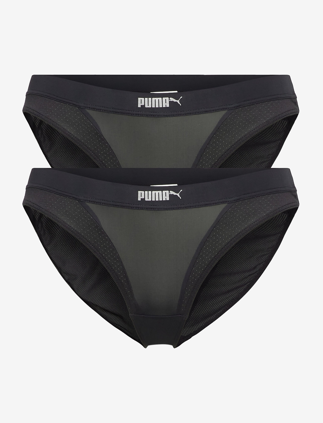 PUMA - PUMA MICRO MESH BIKINI 2P PACK - black - 0