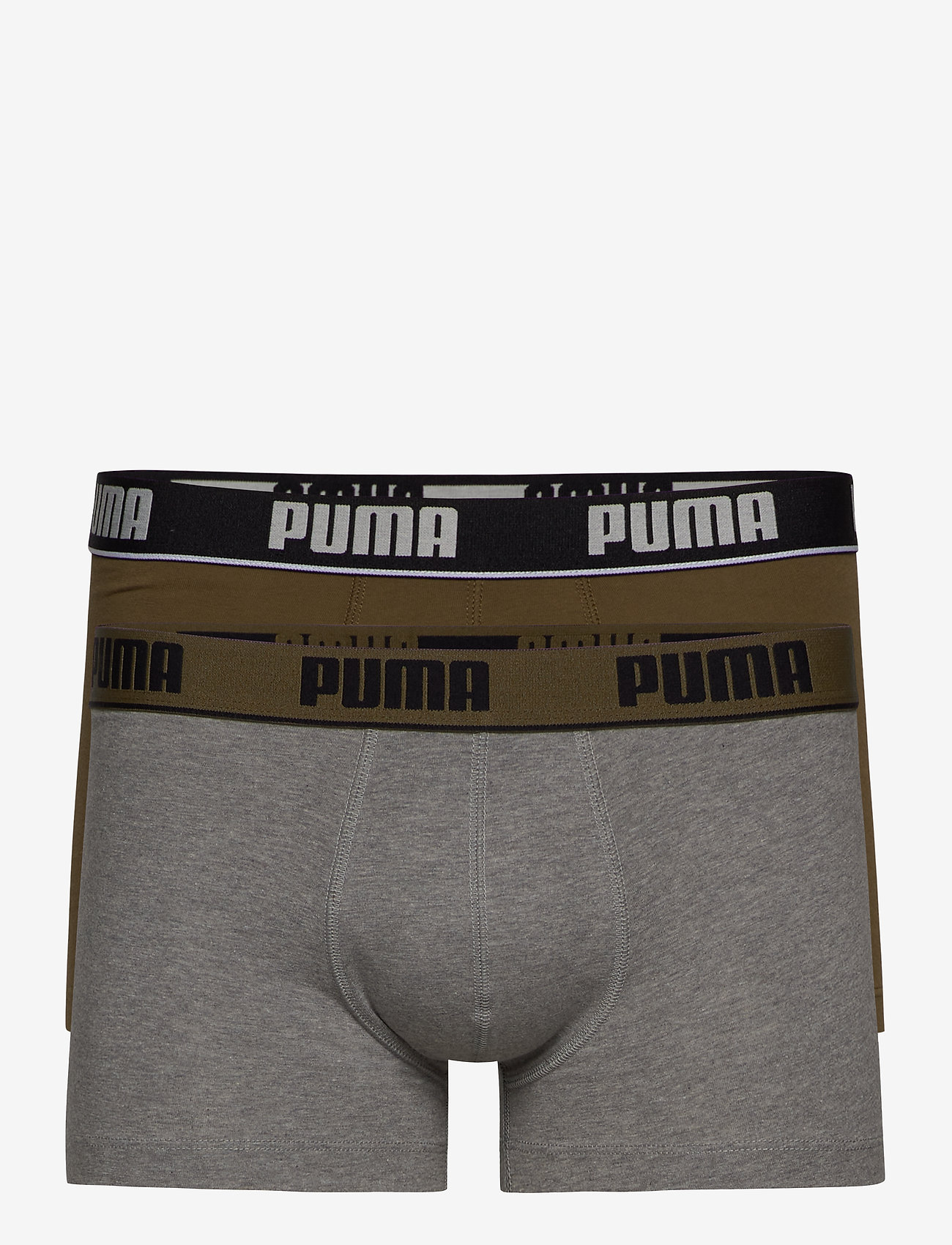 PUMA BASIC TRUNK 2P - GREY / GREEN