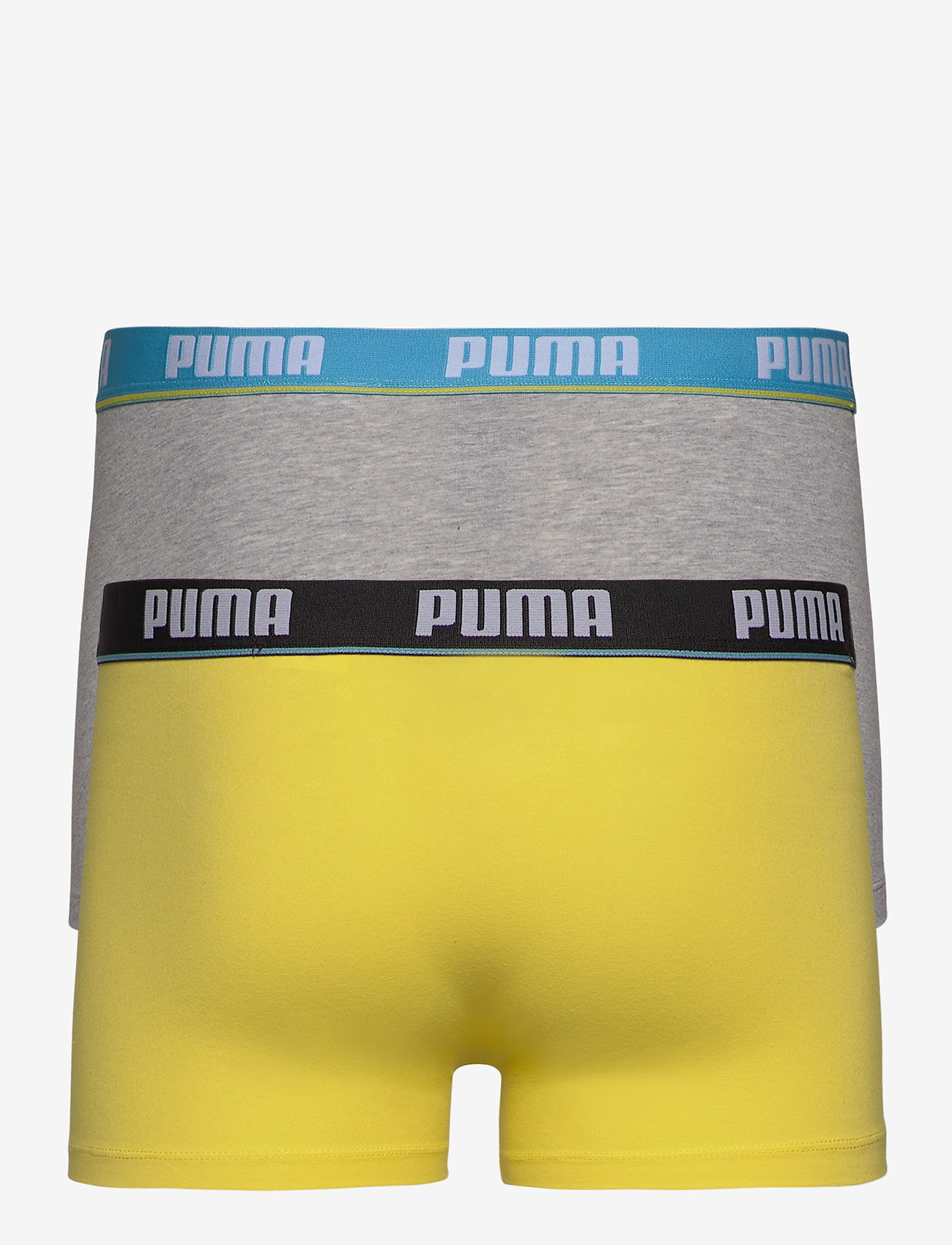PUMA - PUMA BASIC TRUNK 2P - yellow / grey melange - 1