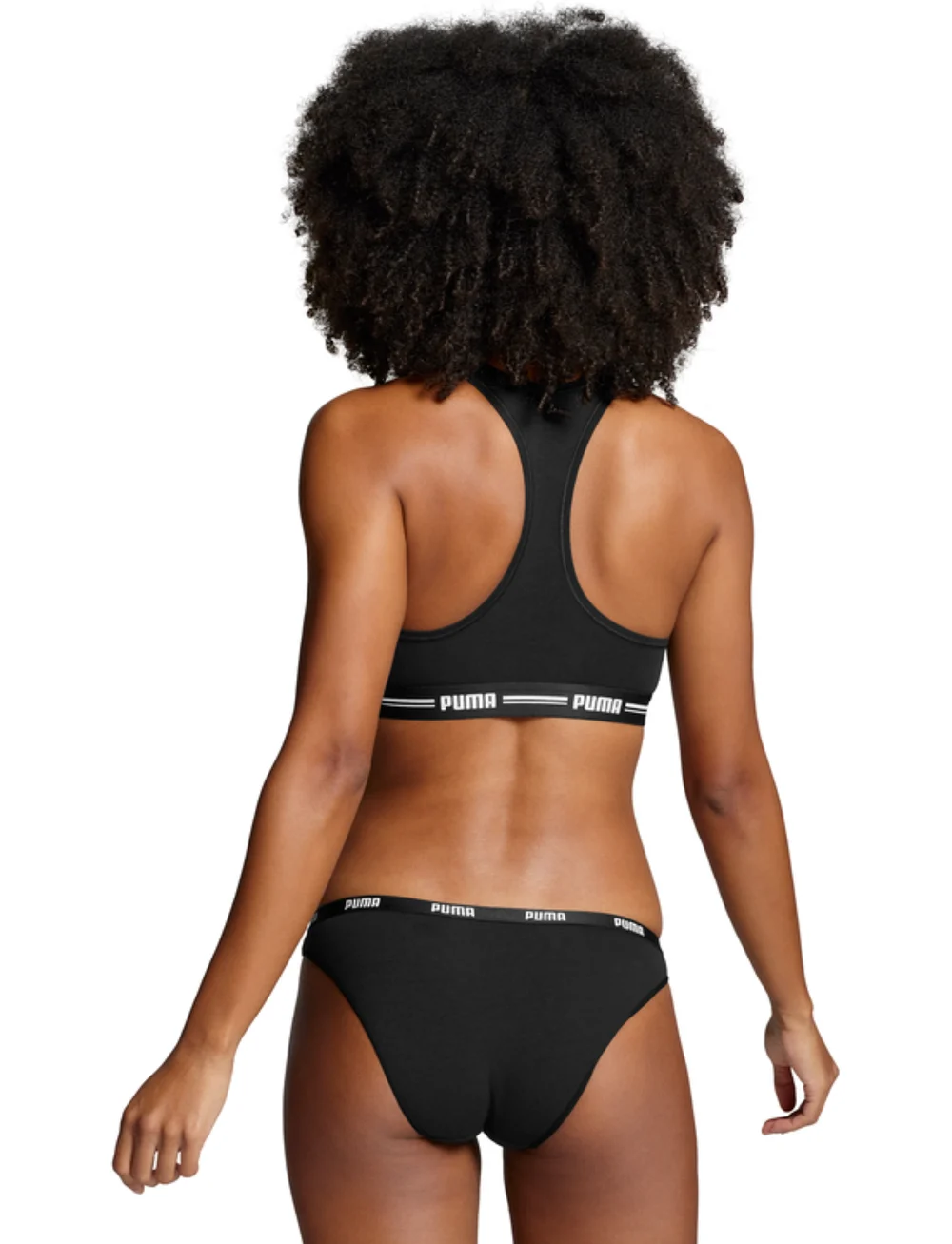 PUMA - PUMA WOMEN BIKINI 2P HANG - underkläder - black - 3