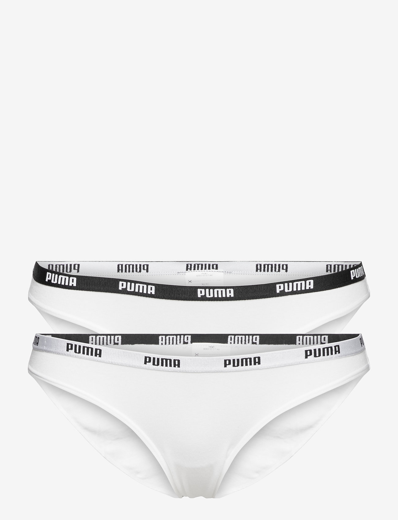 PUMA - PUMA WOMEN BIKINI 2P HANG - undertøj - white / white - 1