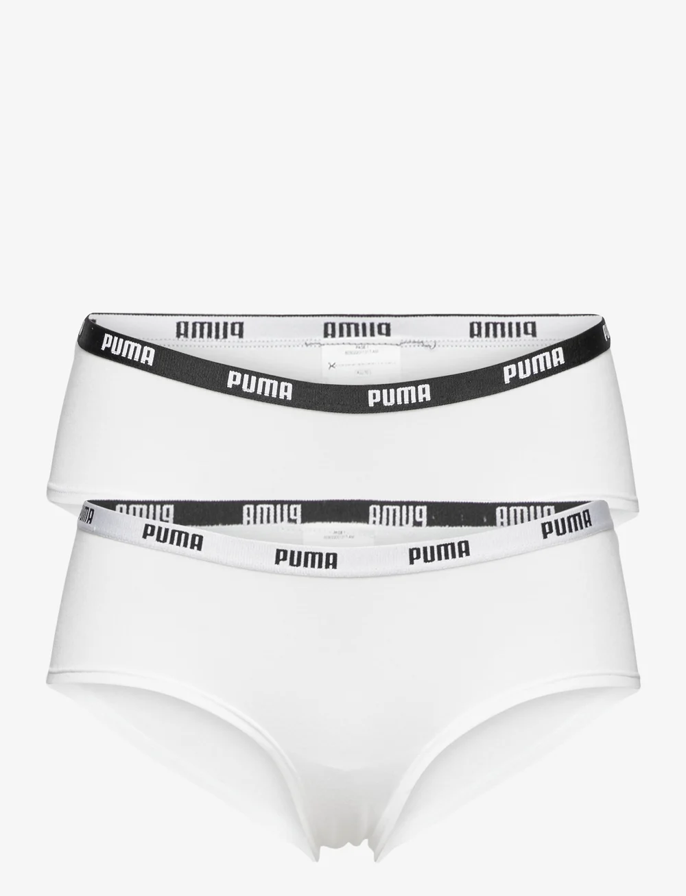 PUMA - PUMA WOMEN HIPSTER 2P HANG - underkläder - white / white - 1