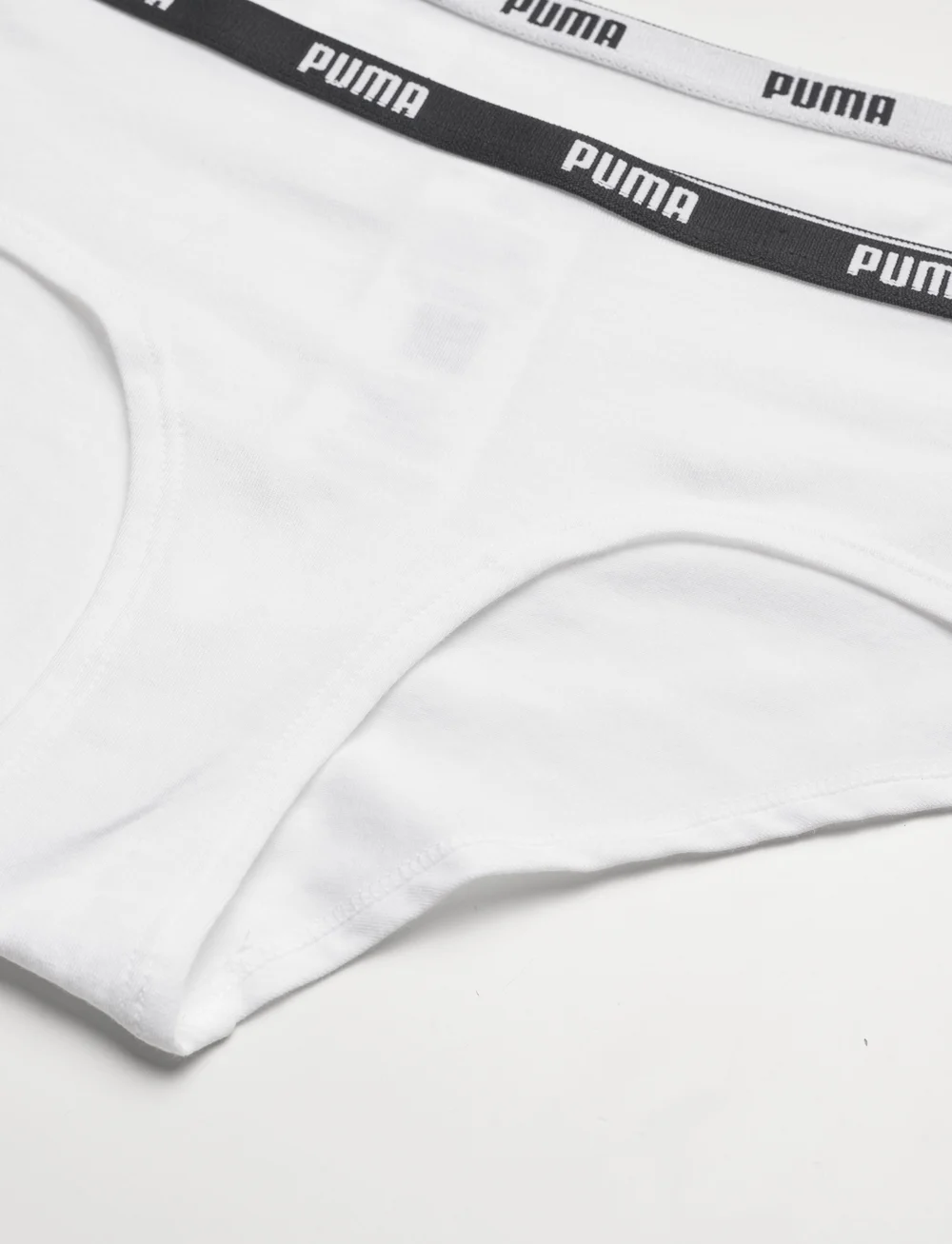 PUMA - PUMA WOMEN HIPSTER 2P HANG - underkläder - white / white - 5