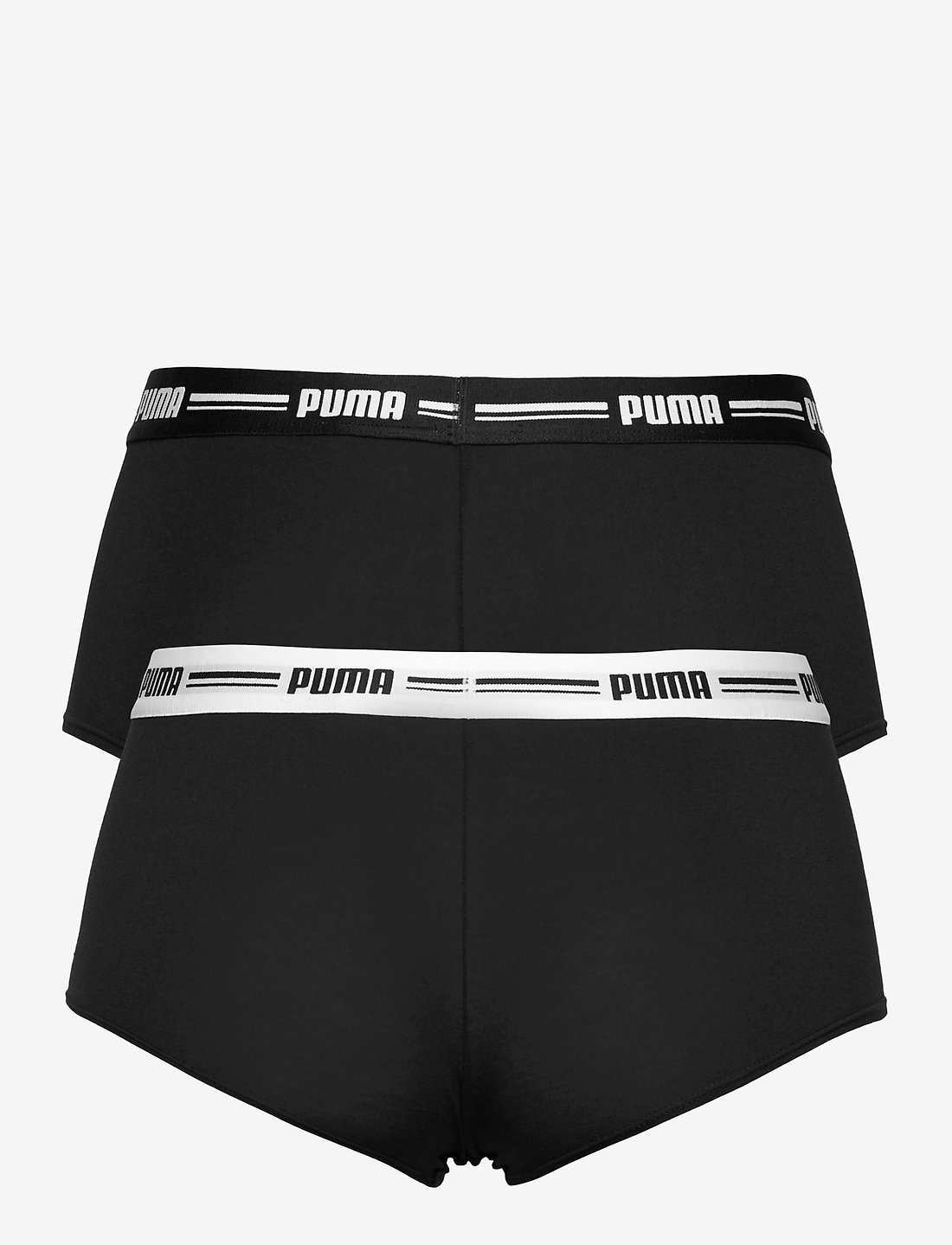 PUMA - PUMA WOMEN MINI SHORT 2P HANG - alusvaatteet - black - 3