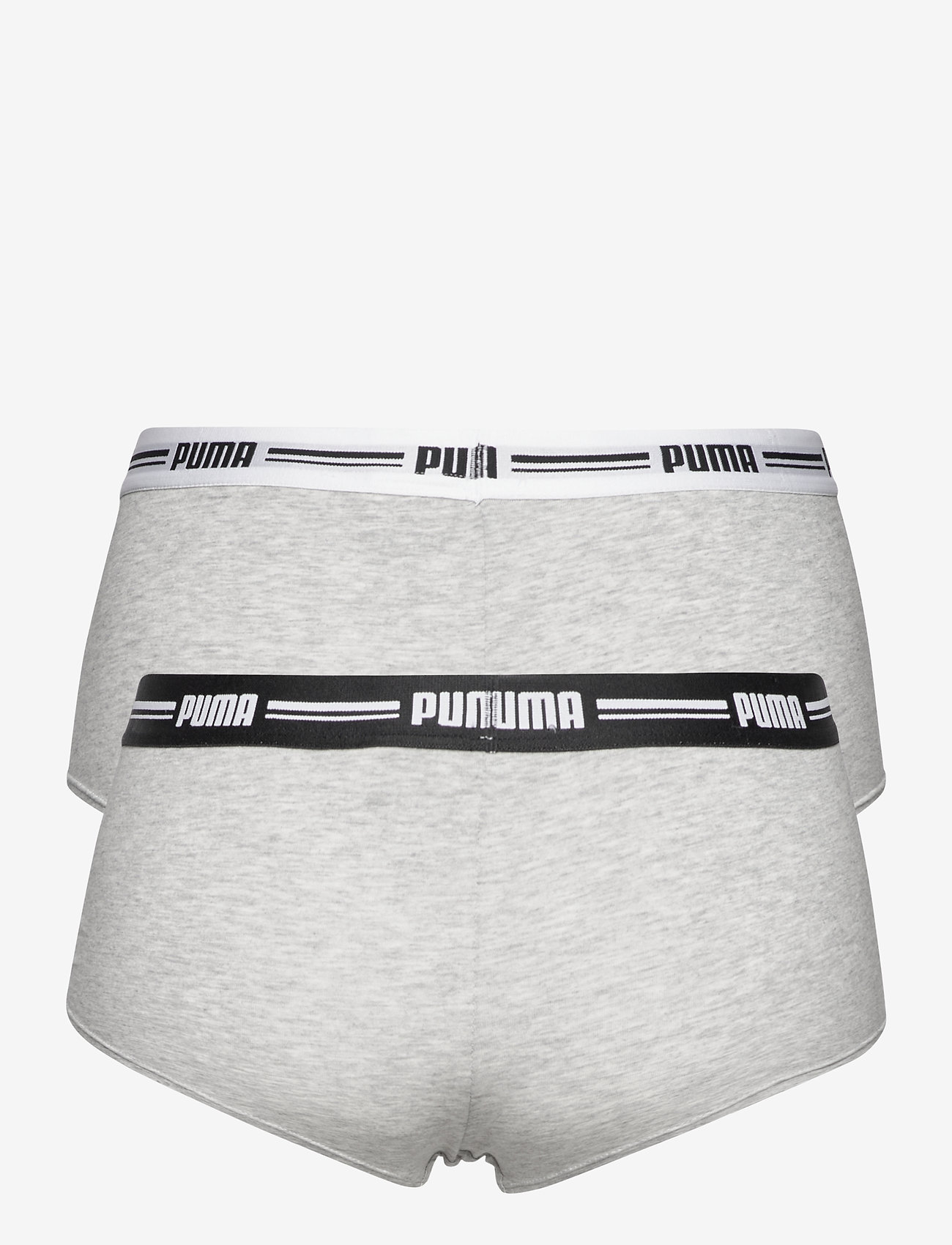 PUMA - PUMA WOMEN MINI SHORT 2P HANG - undertøj - grey / grey - 2