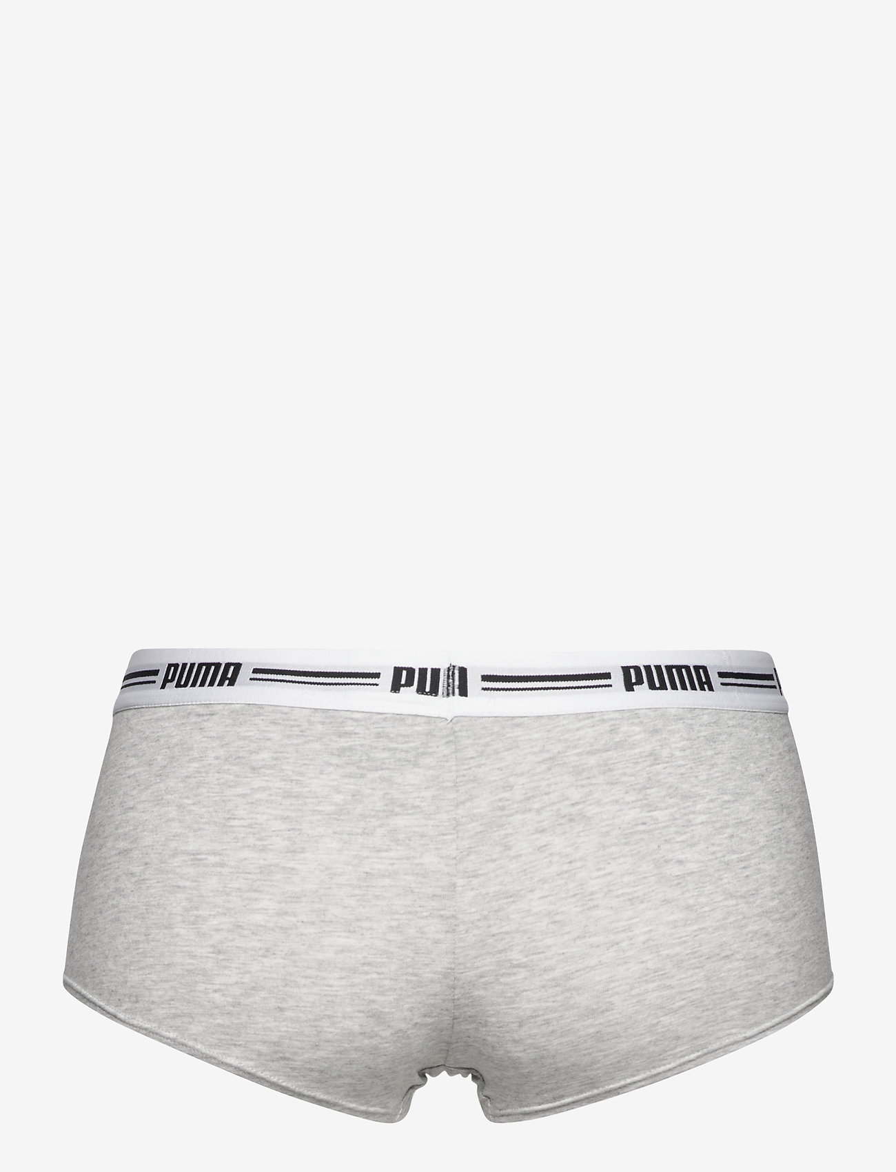 PUMA - PUMA WOMEN MINI SHORT 2P HANG - undertøj - grey / grey - 4