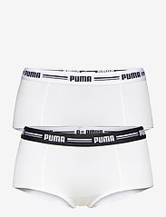 PUMA WOMEN MINI SHORT 2P HANG - WHITE / WHITE