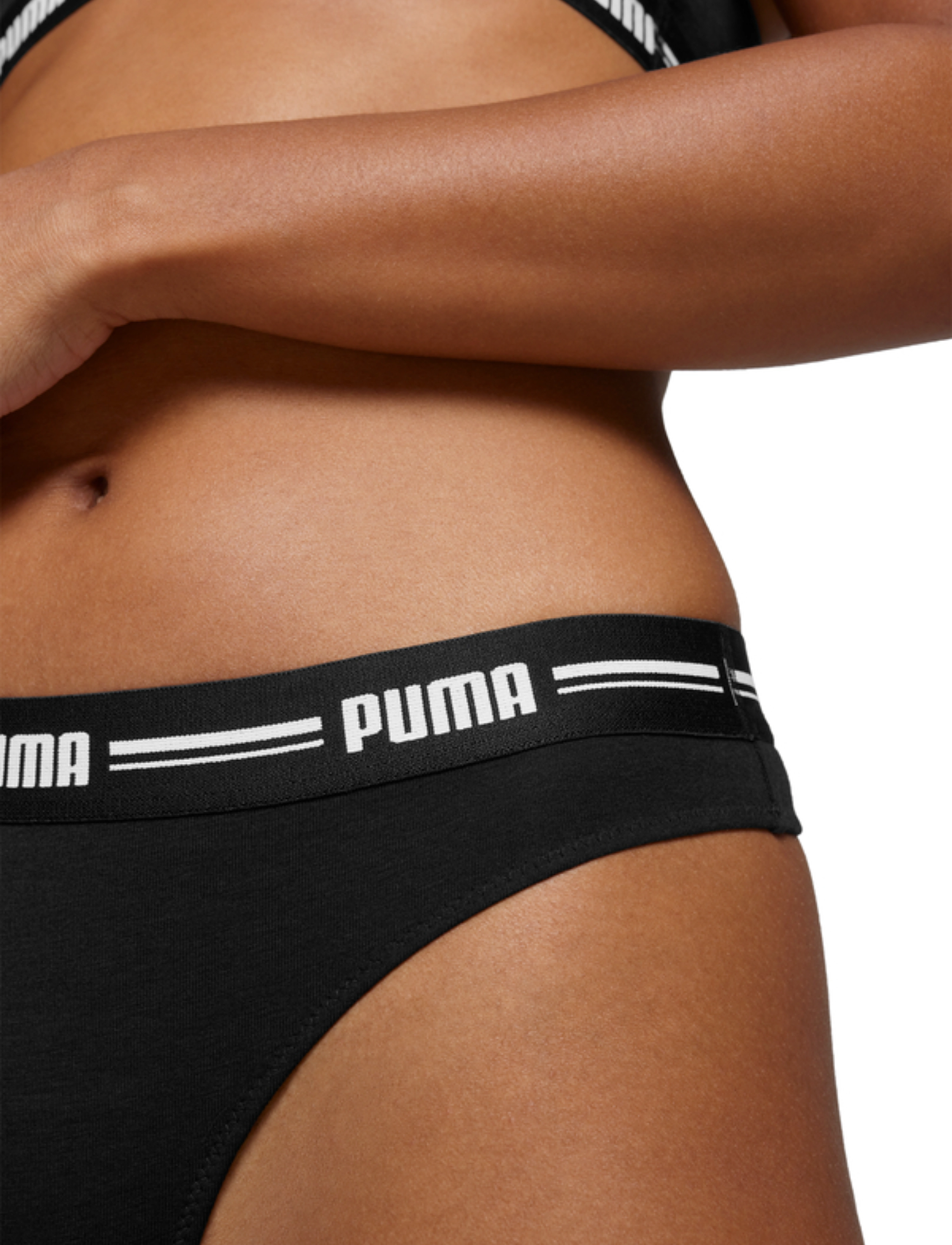 PUMA - PUMA WOMEN STRING 2P HANG - slips - black - 4