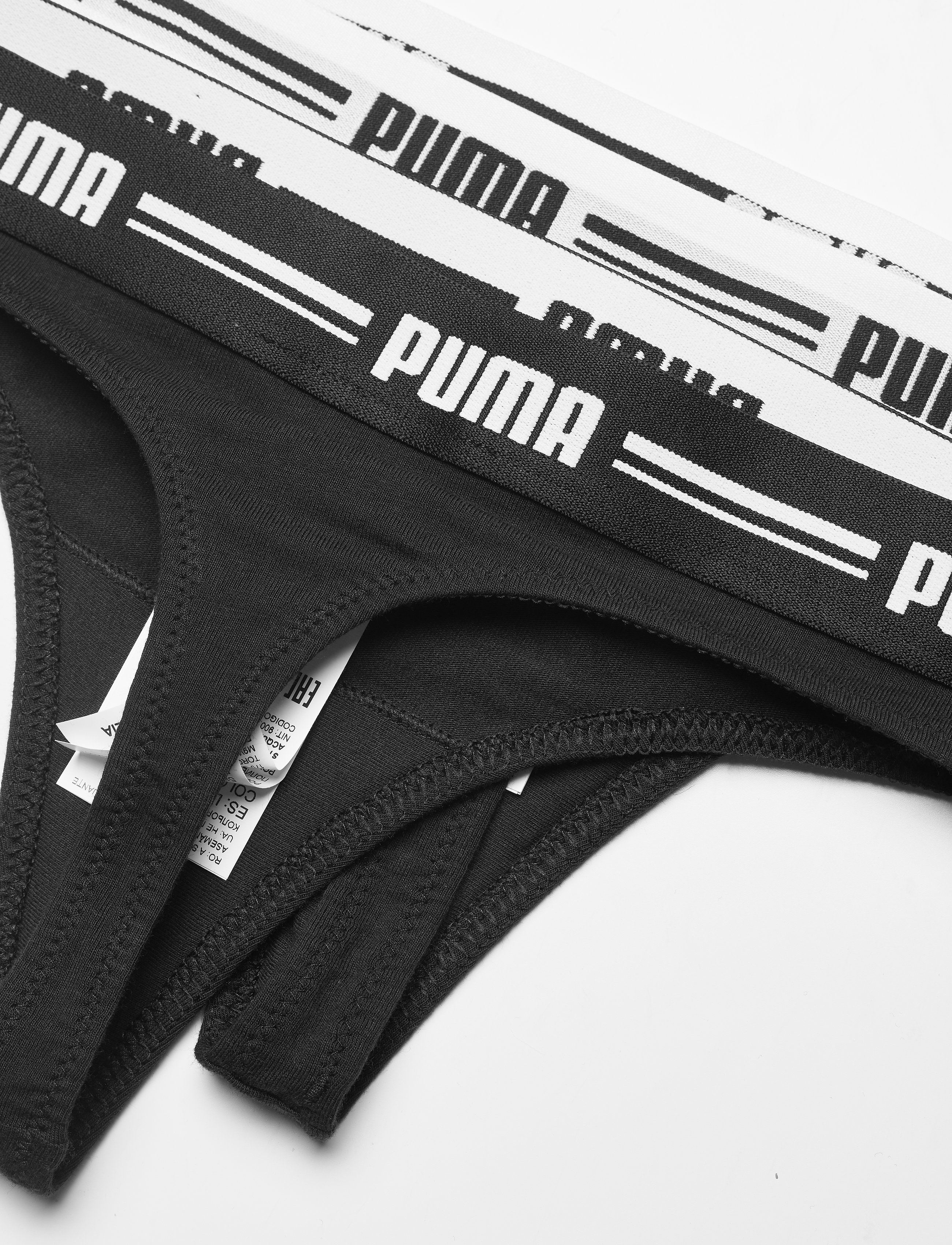 PUMA - PUMA WOMEN STRING 2P HANG - slips - black - 5
