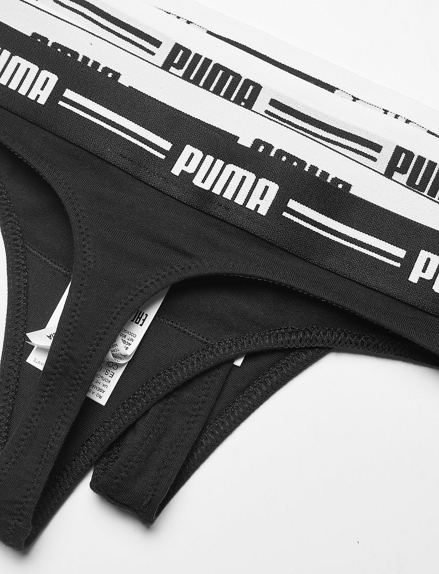 PUMA - PUMA WOMEN STRING 2P HANG - slips - black - 5