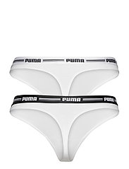 PUMA - PUMA WOMEN STRING 2P HANG - ondergoed - white / white - 3