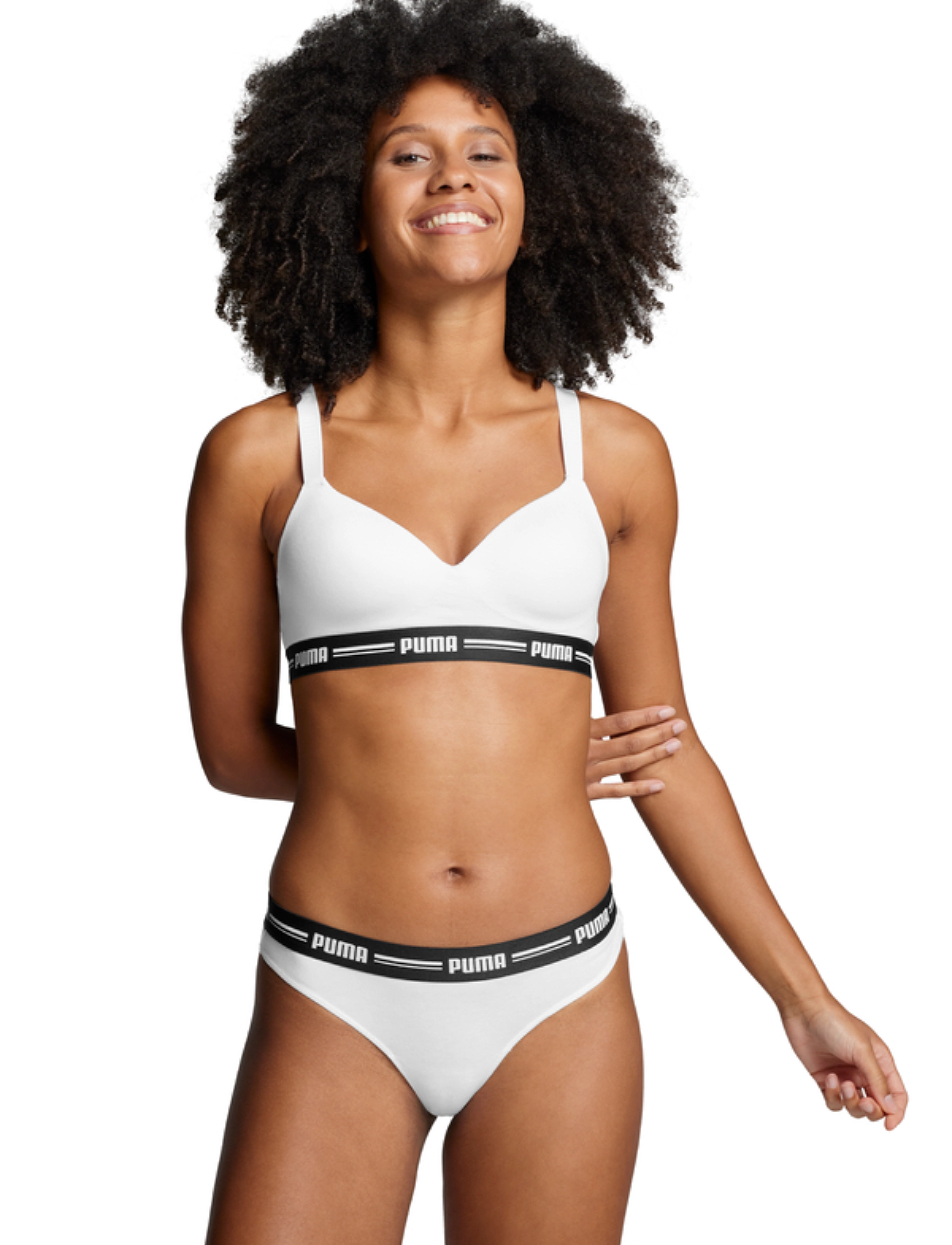 PUMA PUMA WOMEN STRING 2P HANG - PUMA - WHITE / WHITE / white