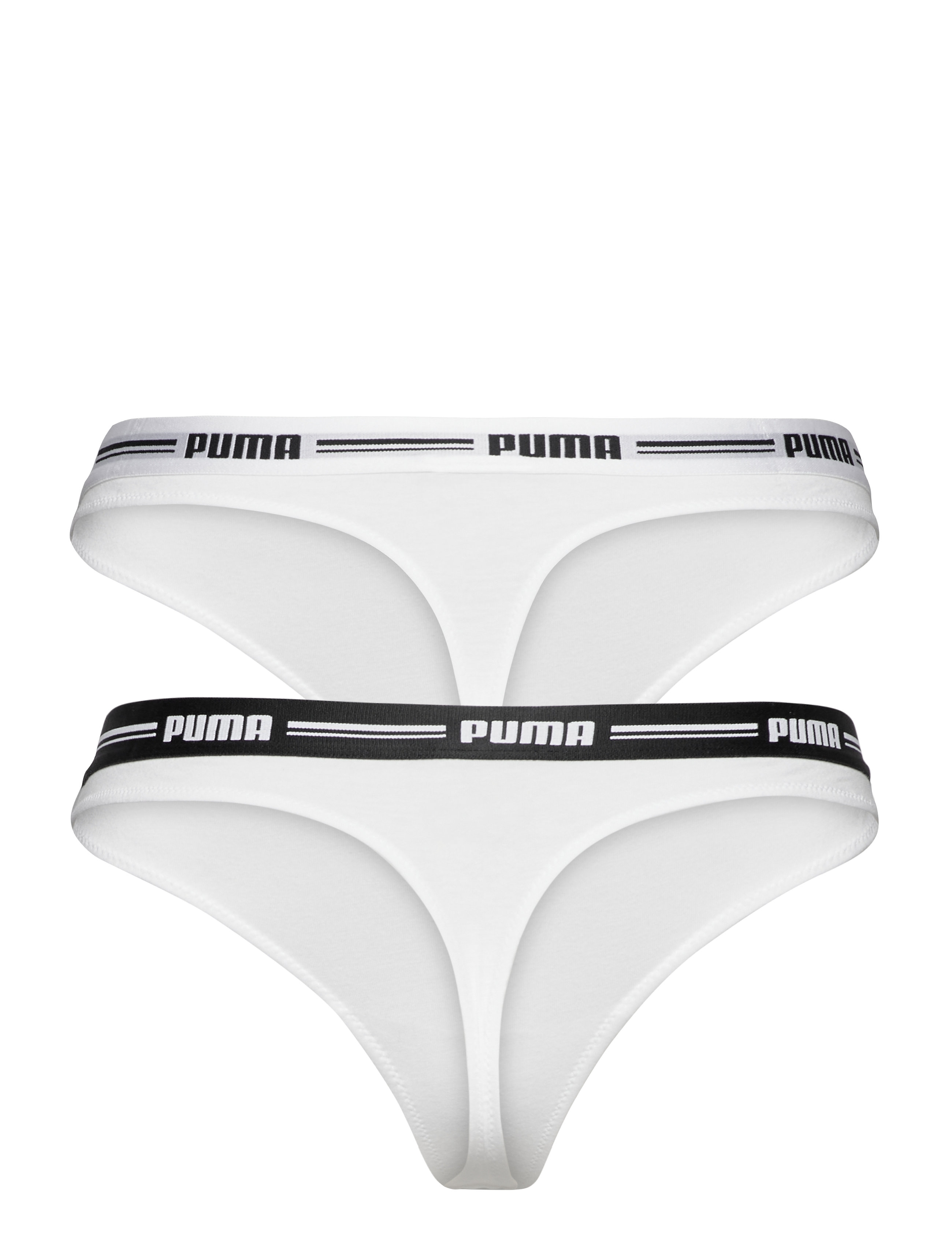 PUMA - PUMA WOMEN STRING 2P HANG - briefs - white / white - 5
